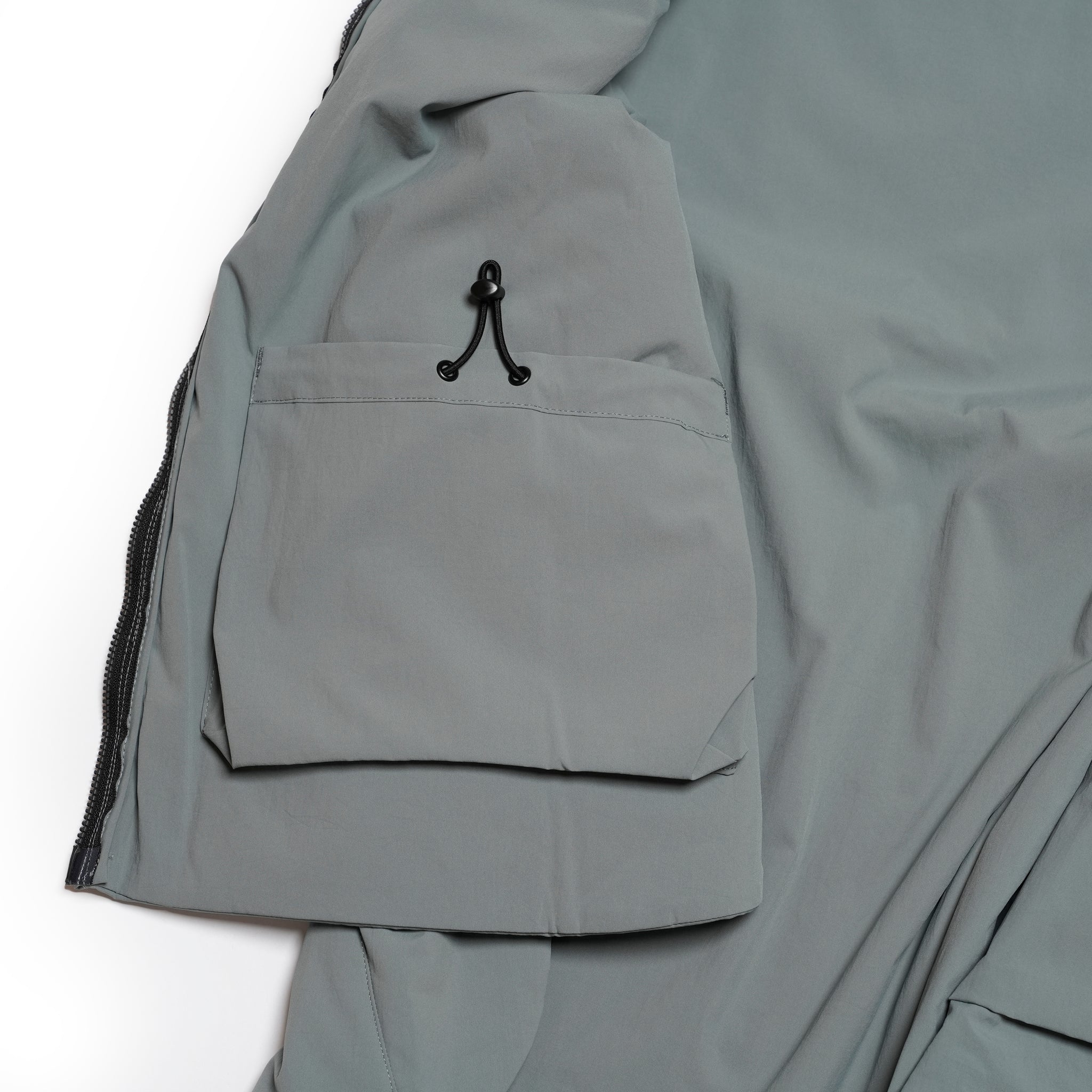 ジッパーベスト | Color_Color: Sage | No__206_color: sage【UNTRACE_アントレース】