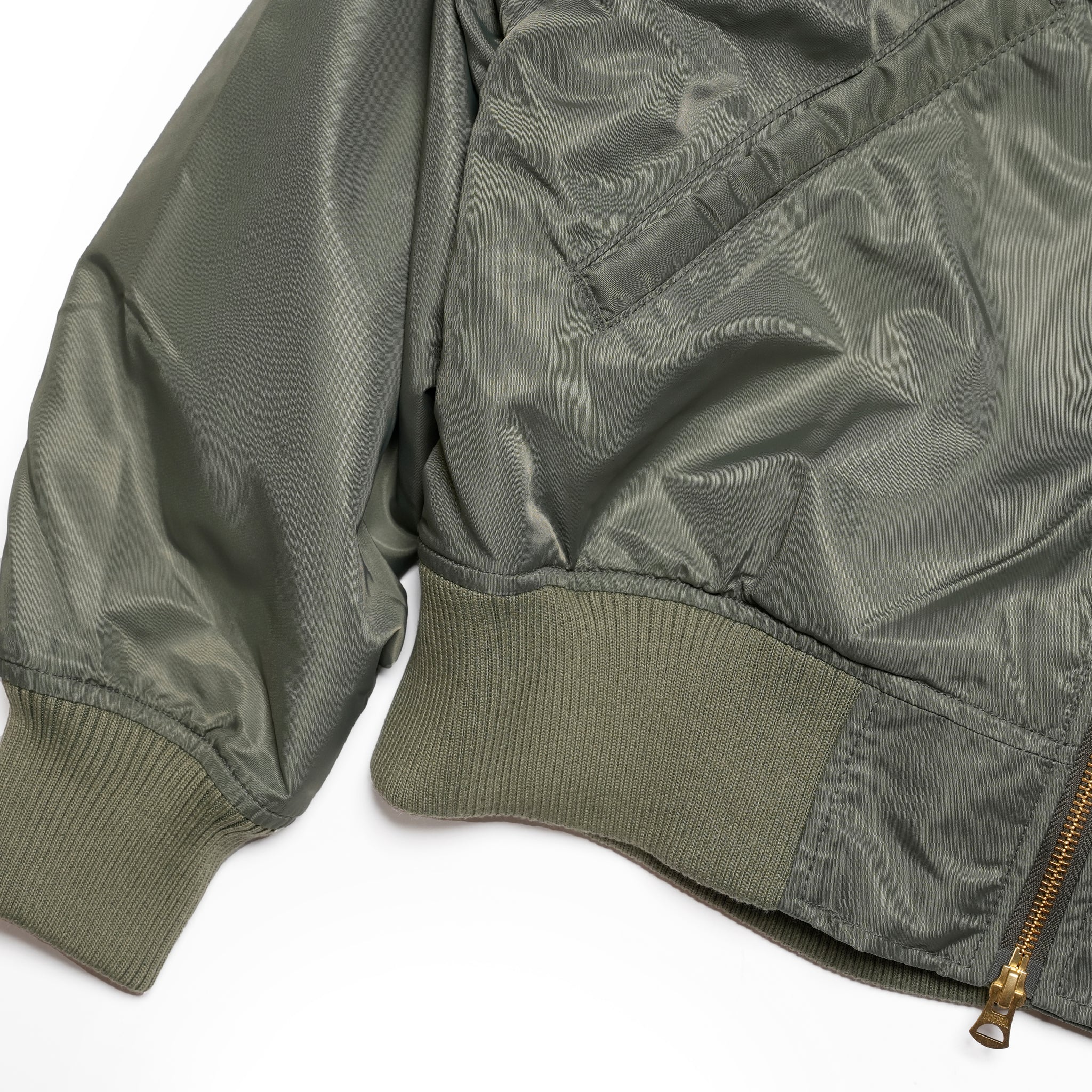 WIDE SQUARE MA-1 | Color_Olive | No_mil25fjk3240_olive【KHA:KI_カーキ】