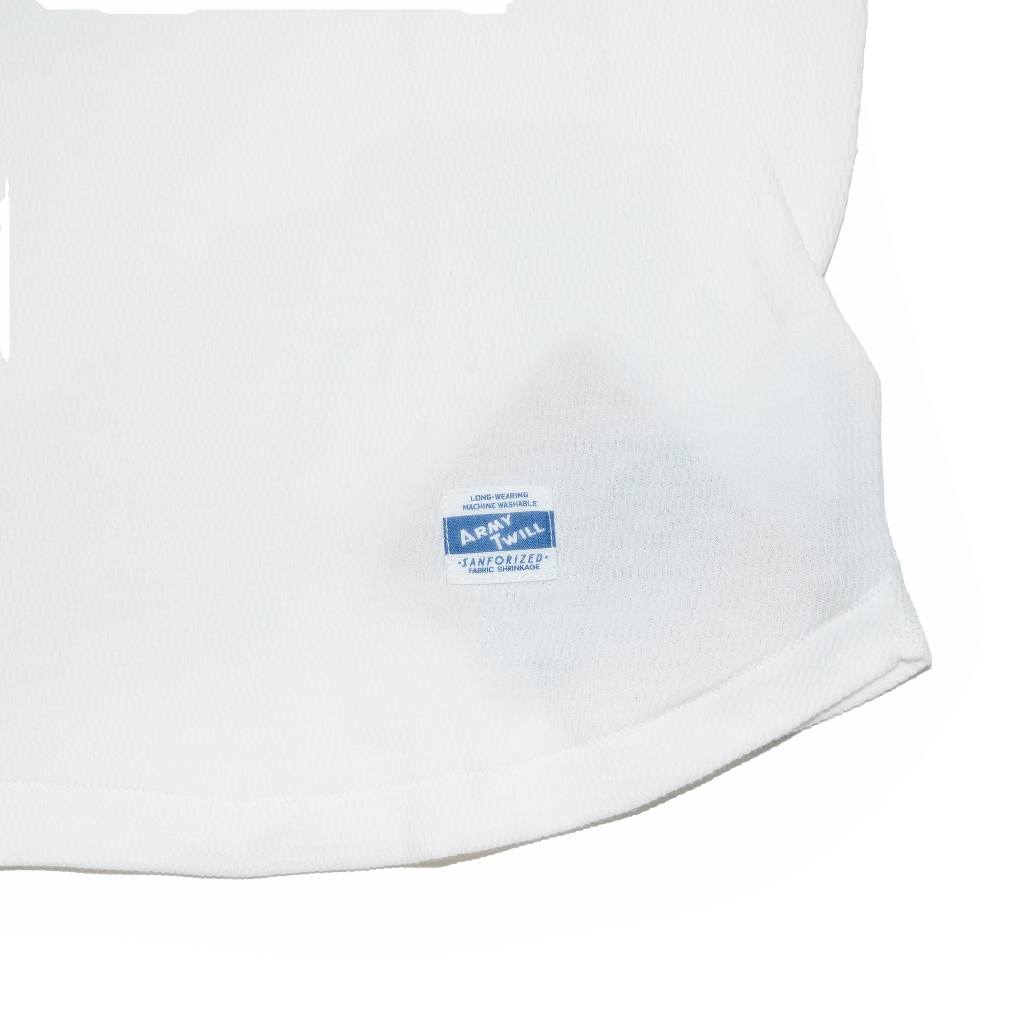 AM-2513009_White | Light Honeycomb Tank Top | Color:White【ARMY TWILL_アーミーツイル】