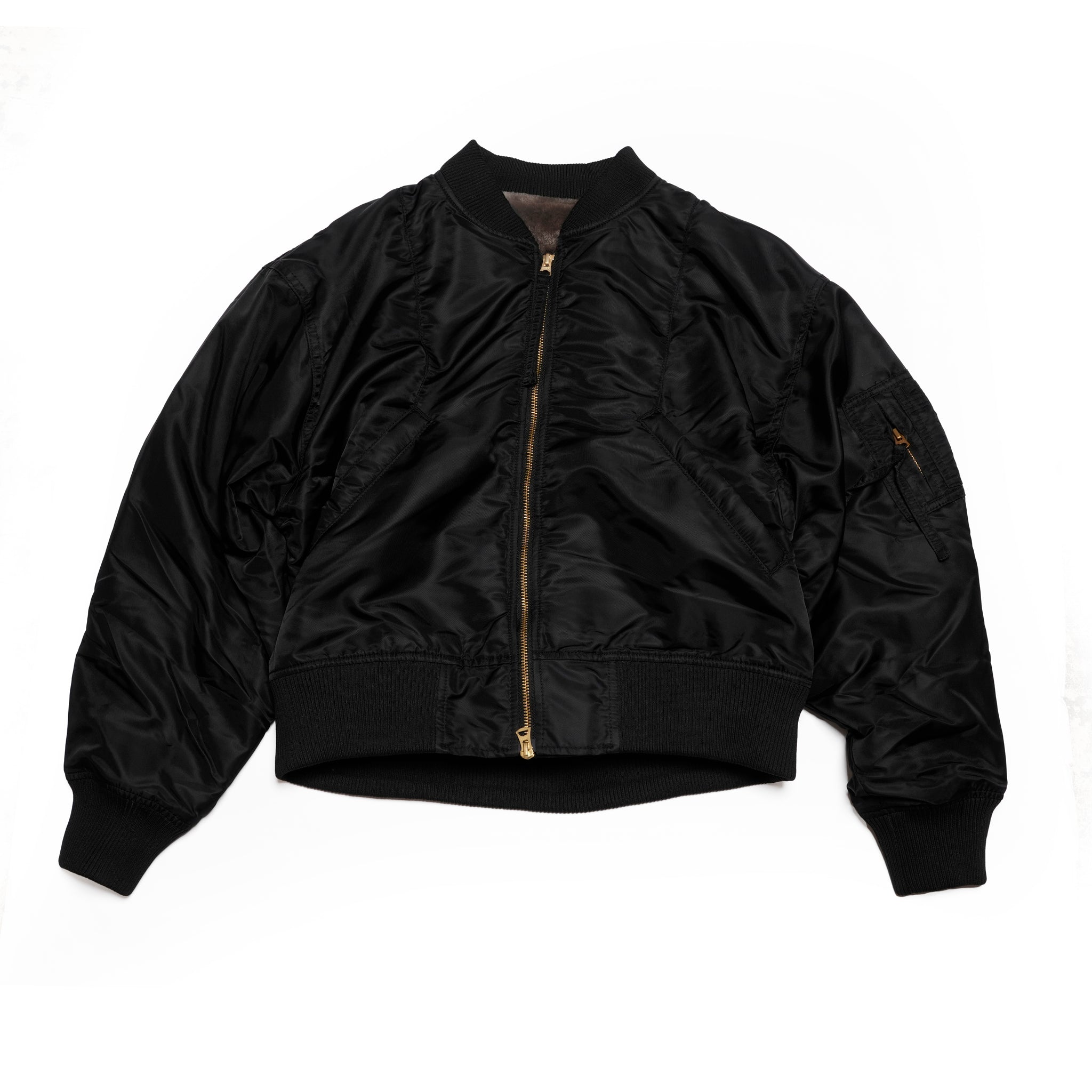 WIDE SQUARE MA-1 | Color_Black | No_mil25fjk3240_black【KHA:KI_カーキ】