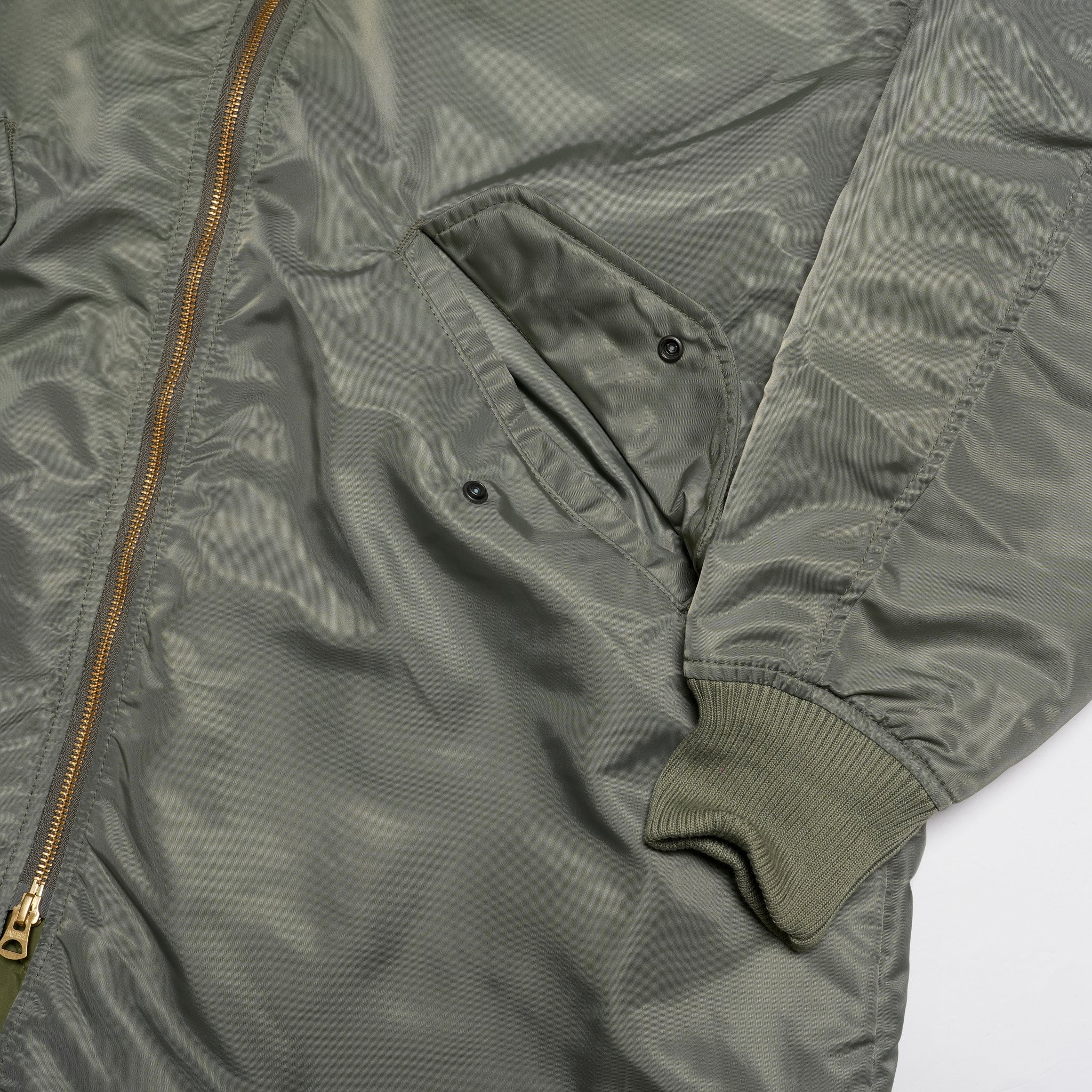 LONG MA-1 | Color_Olive | No_mil25fjk3241_olive【KHA:KI_カーキ】