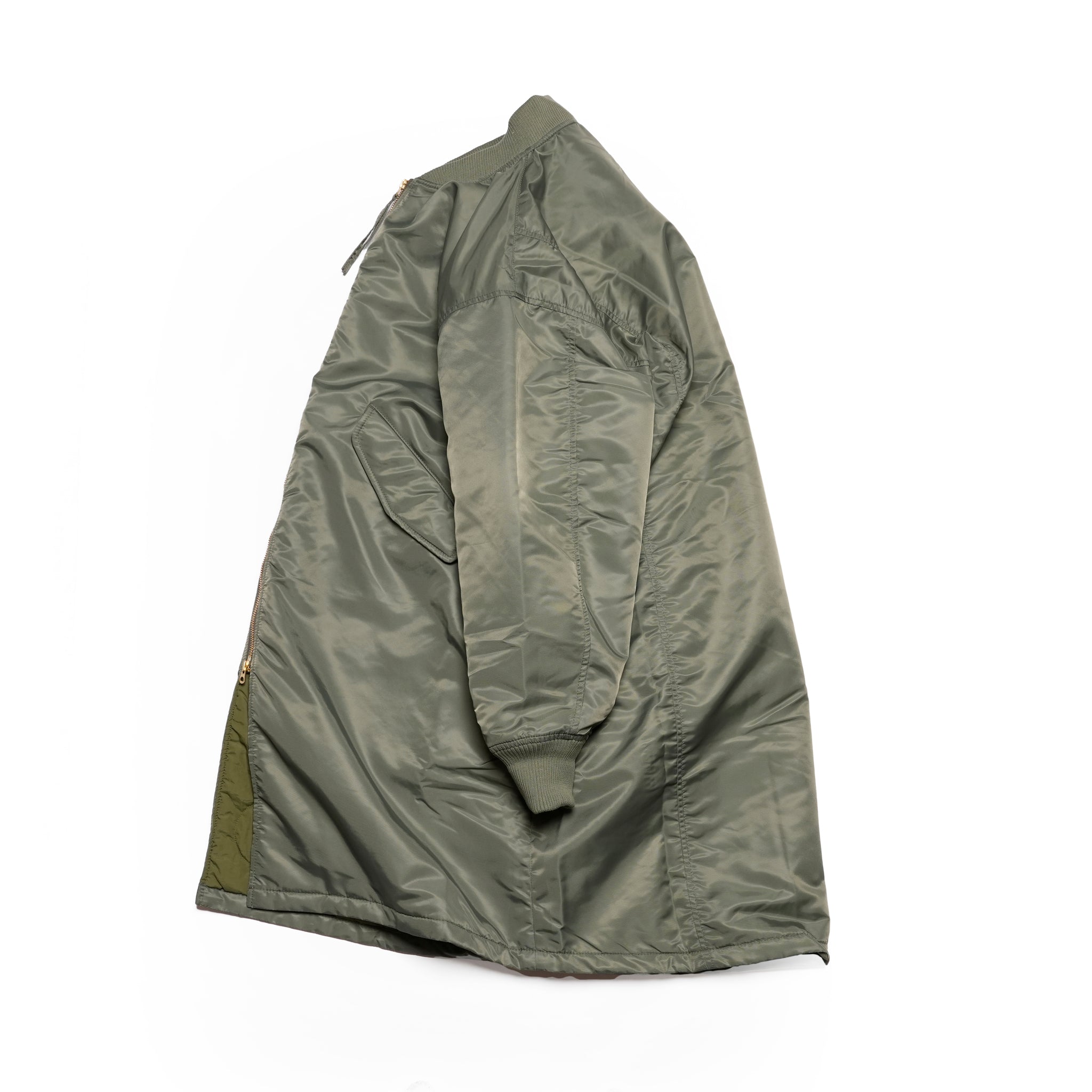 LONG MA-1 | Color_Olive | No_mil25fjk3241_olive【KHA:KI_カーキ】