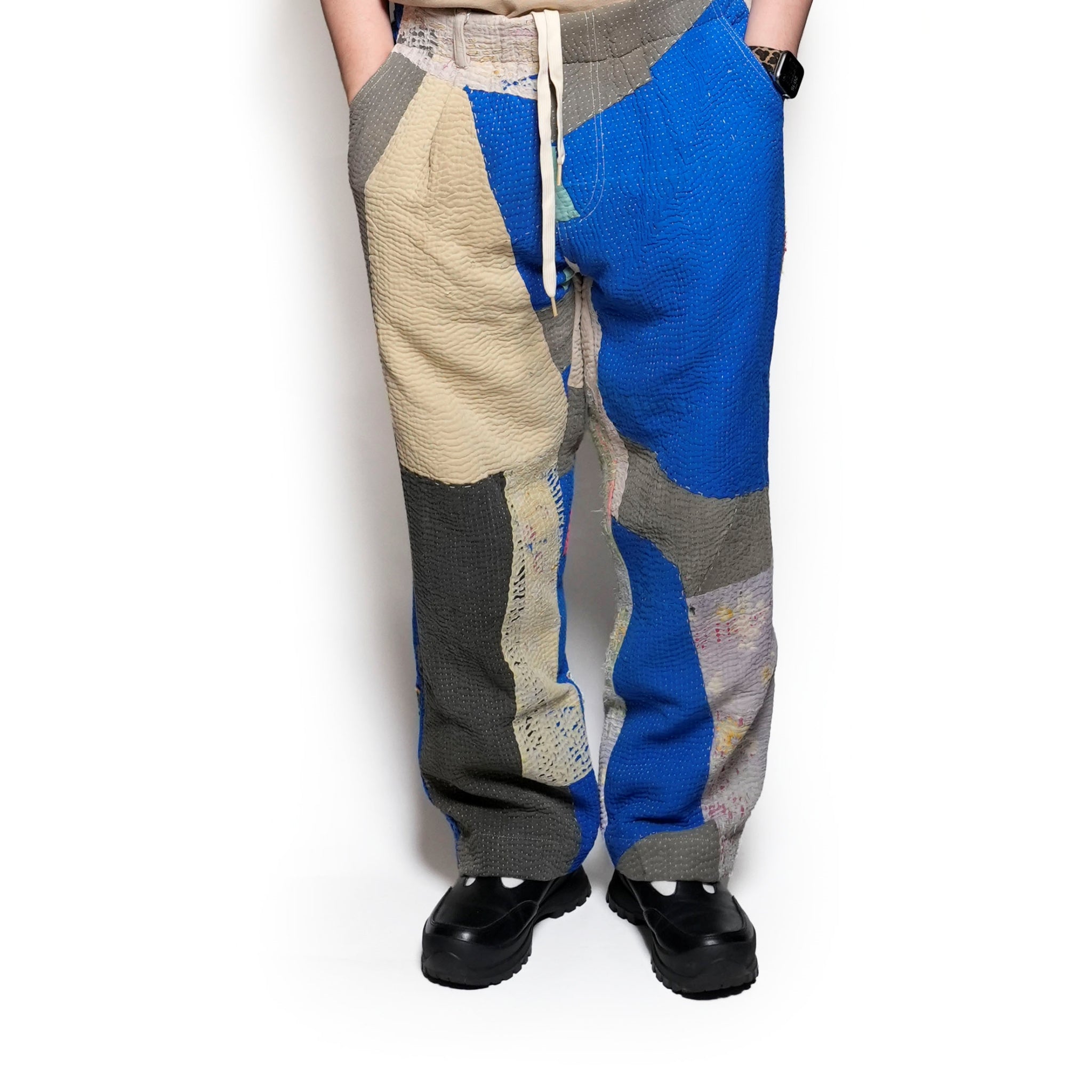 ATAVISM EASY PANTS – RALLI QUILT_E | Size_L | NASNGWAM