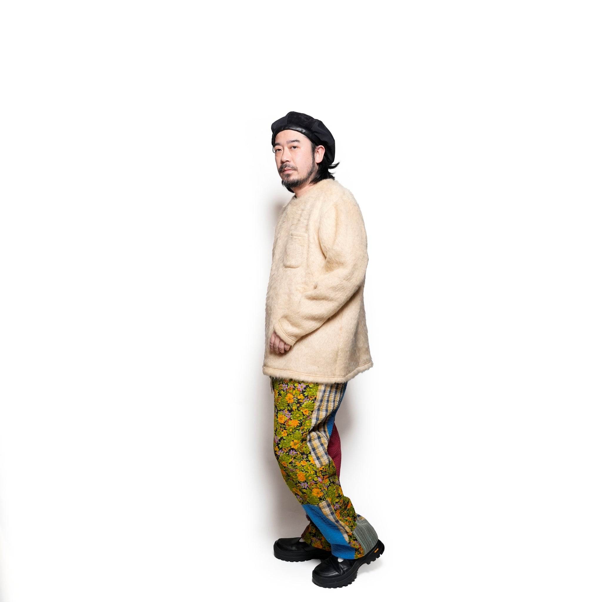 ATAVISM EASY PANTS – RALLI QUILT_F | Size_L | NASNGWAM