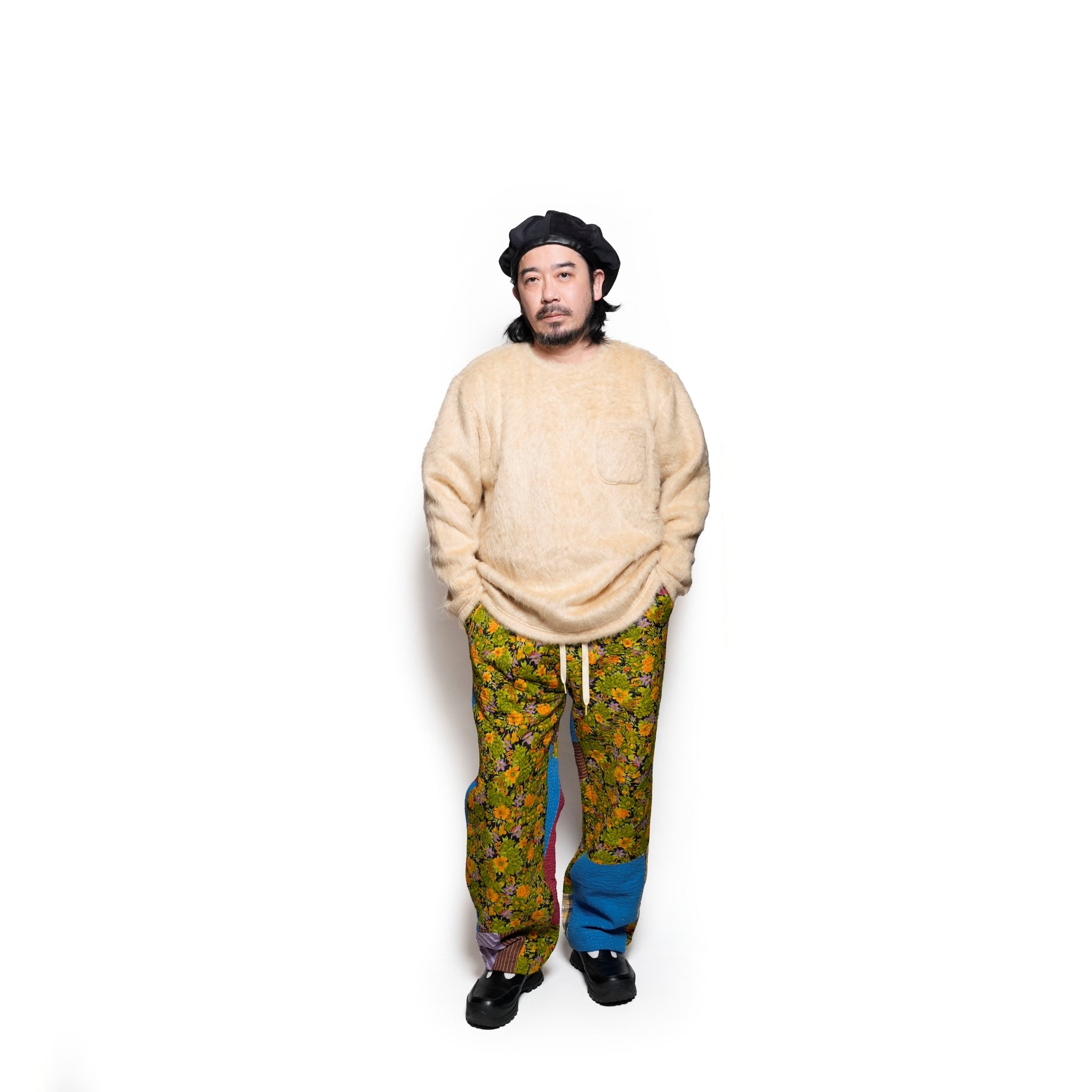 ATAVISM EASY PANTS – RALLI QUILT_F | Size_L | NASNGWAM