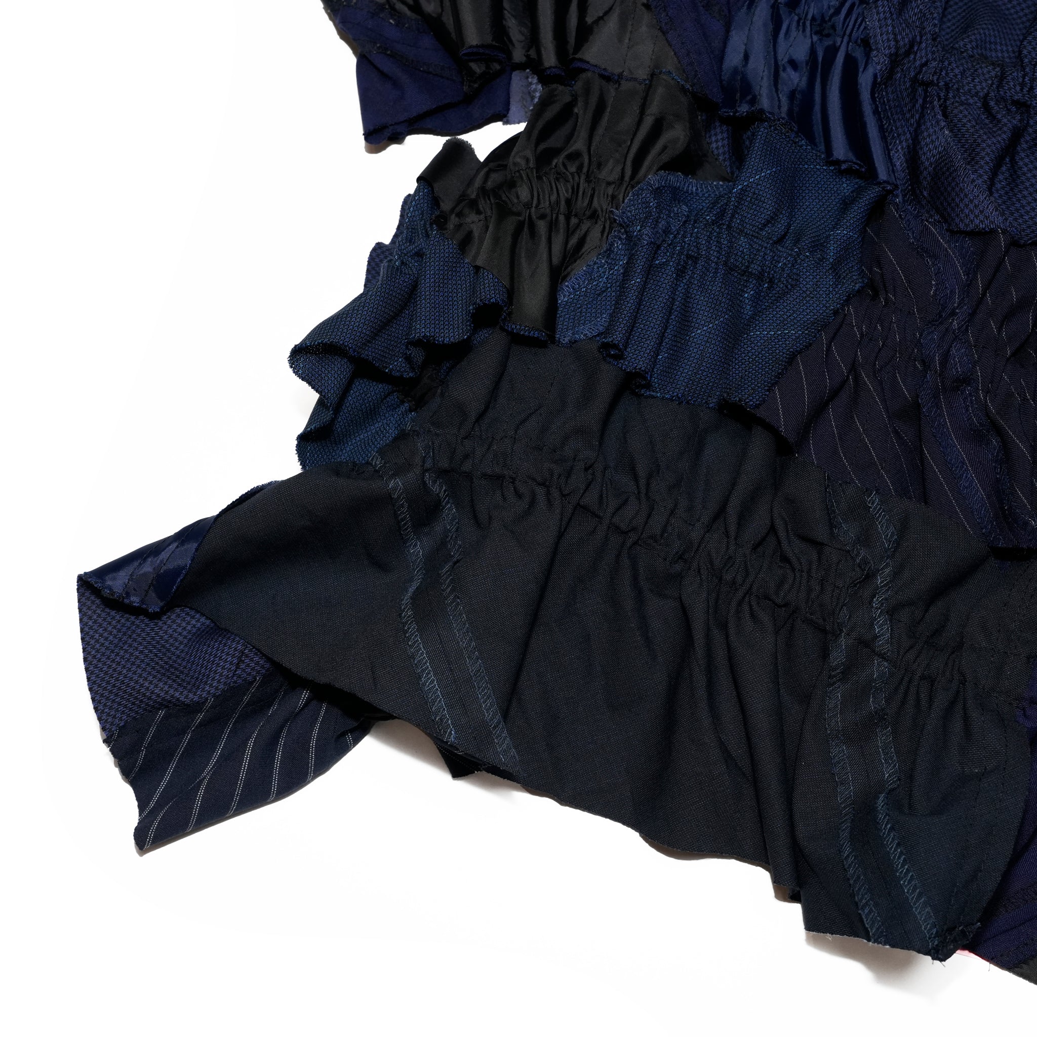 AT-234 | スーツパッチフリルキャミassort NVY | Color:Navy | Size-Free【REHERSALL_リハーズオール】【archive】