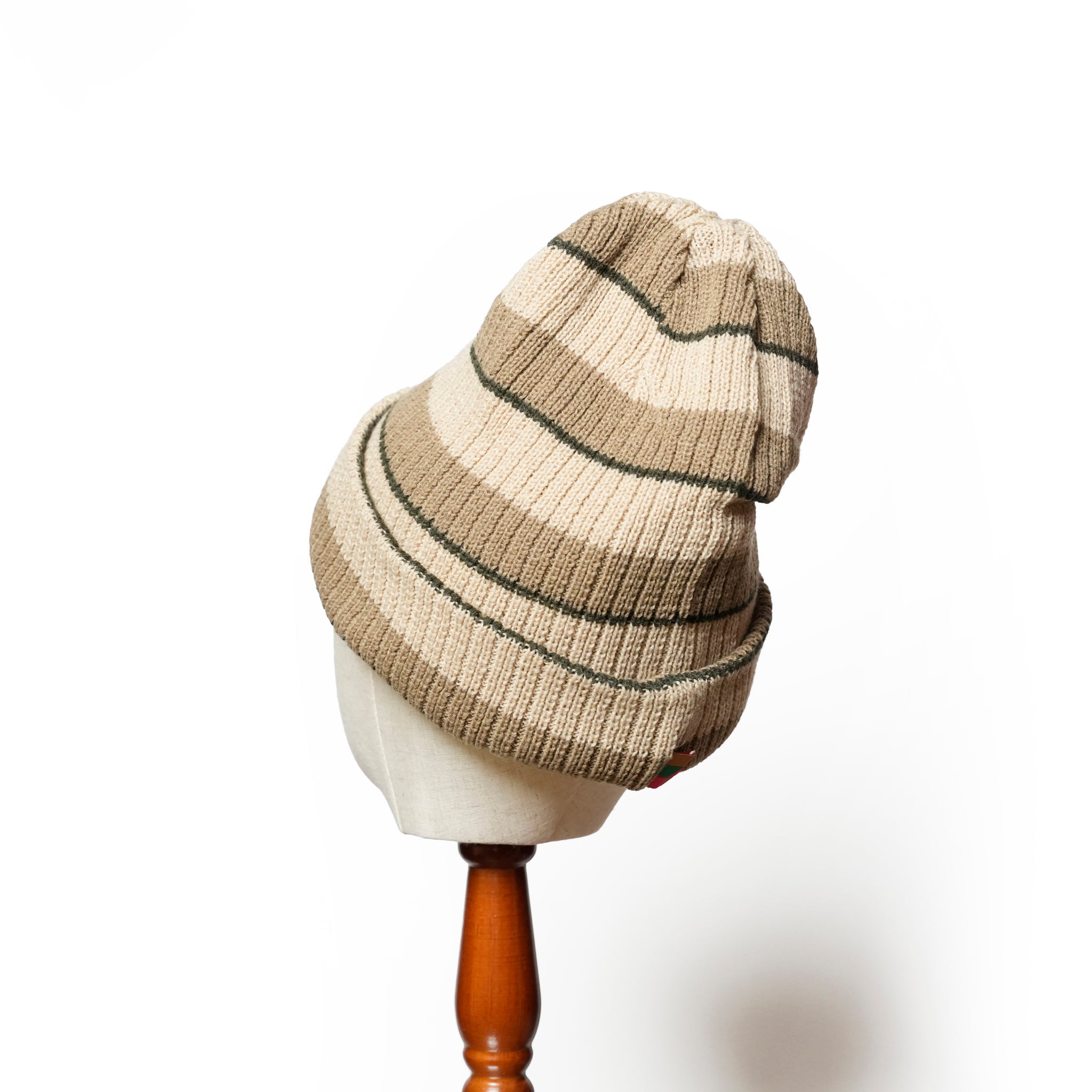 G.COMBO BORDER CAP | Color_Sand Combo | No_voo-1238_sand combo【VOO_ヴォー】【ネコポス選択可能】