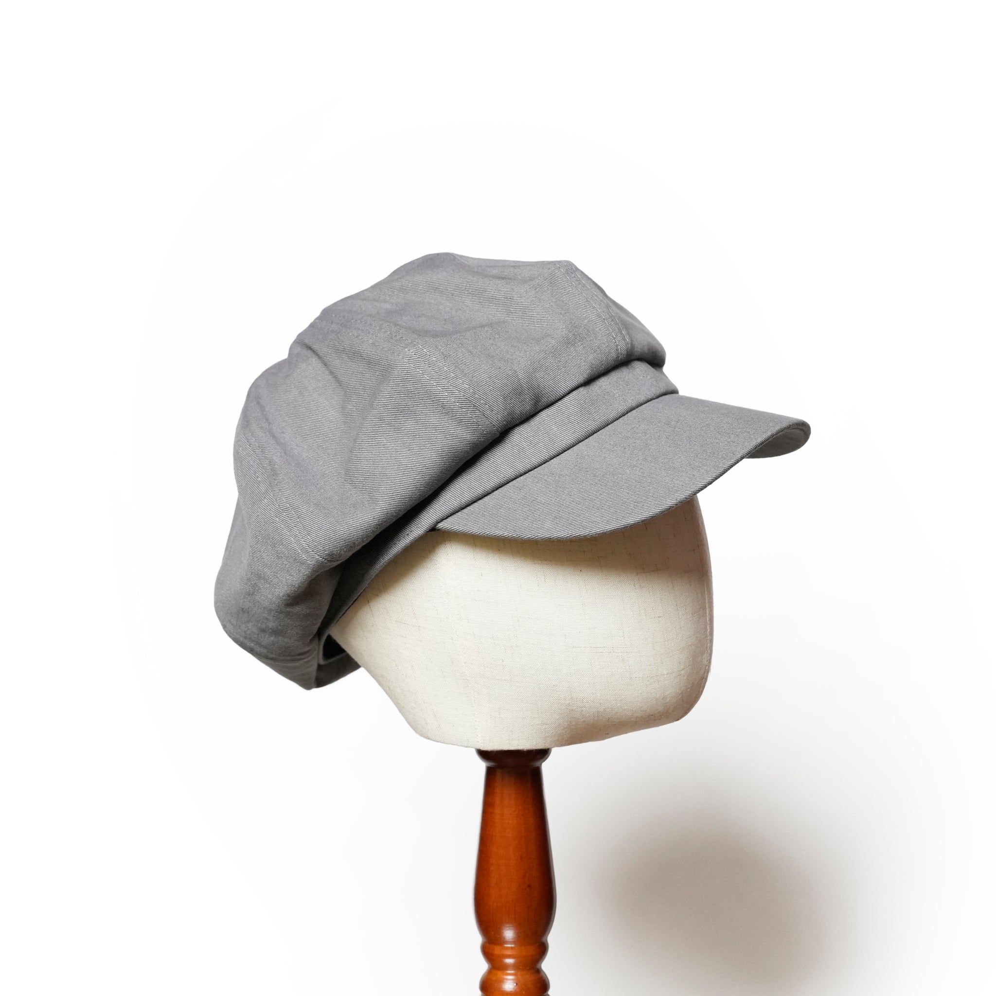 901T-1864 | Name: TWILL CASQUETTE | Color:Gray/Black【QUOLT_クオルト】【ネコポス選択可能】