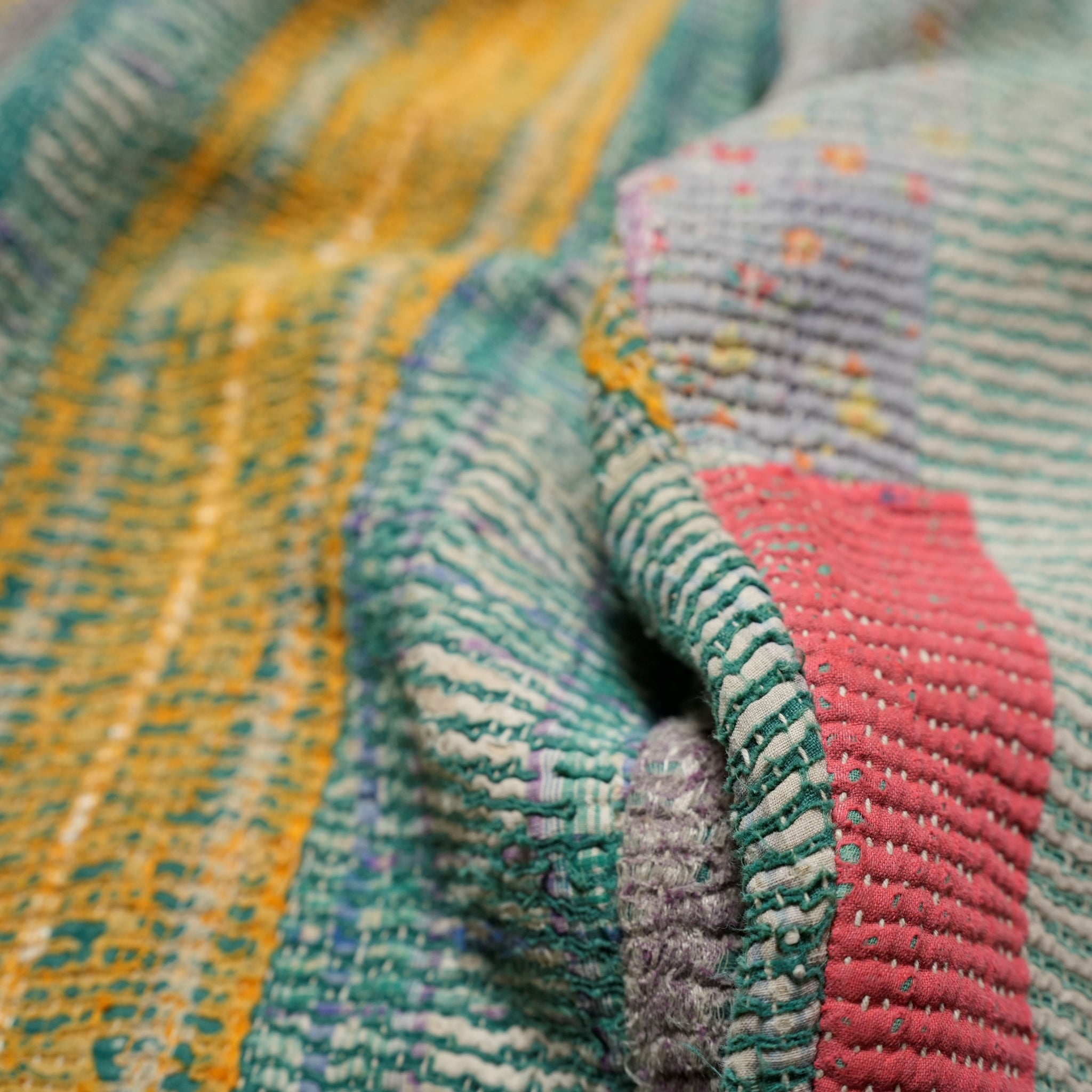 ATAVISM EASY PANTS – RALLI QUILT_B | Size_M | NASNGWAM