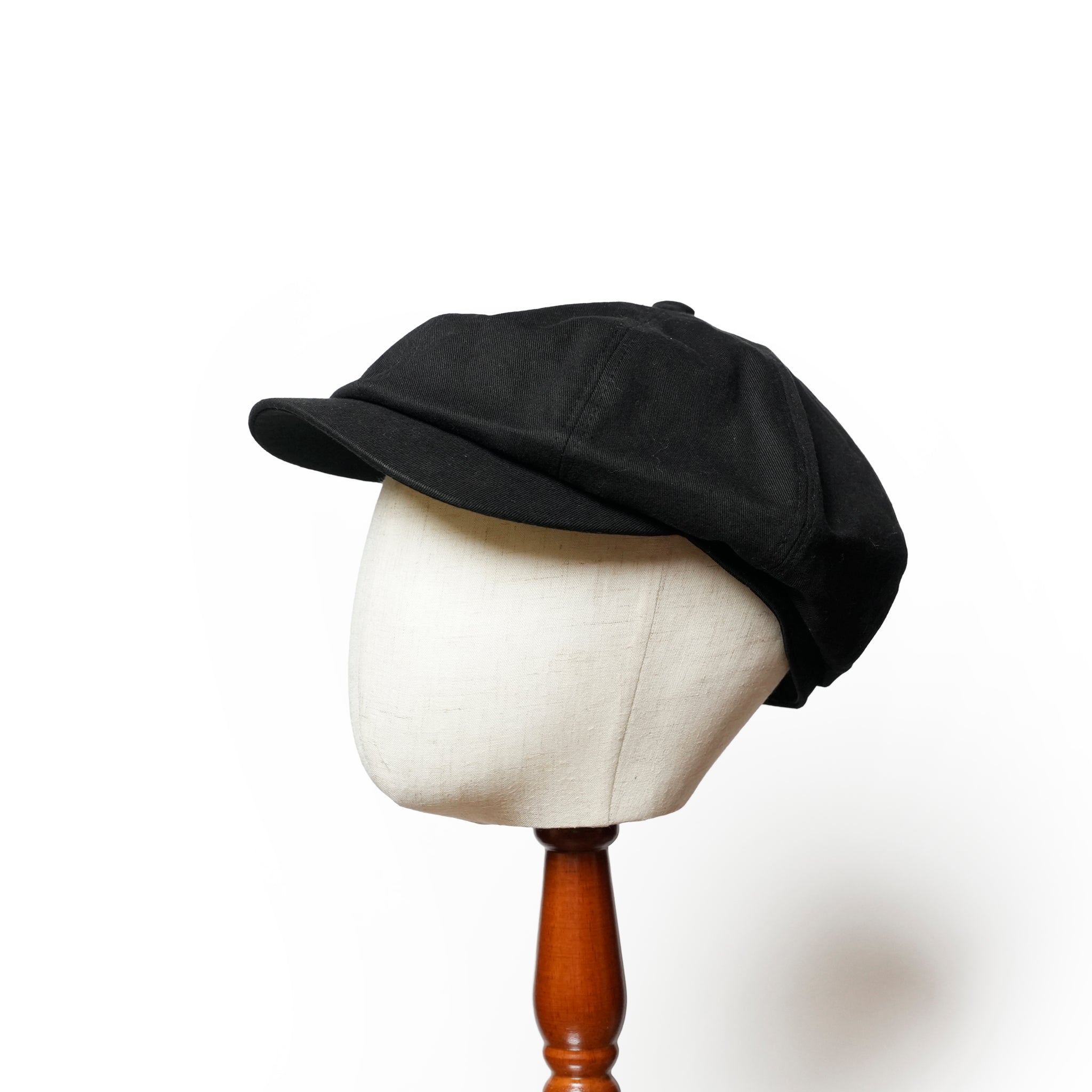 901T-1864 | Name: TWILL CASQUETTE | Color:Gray/Black【QUOLT_クオルト】【ネコポス選択可能】