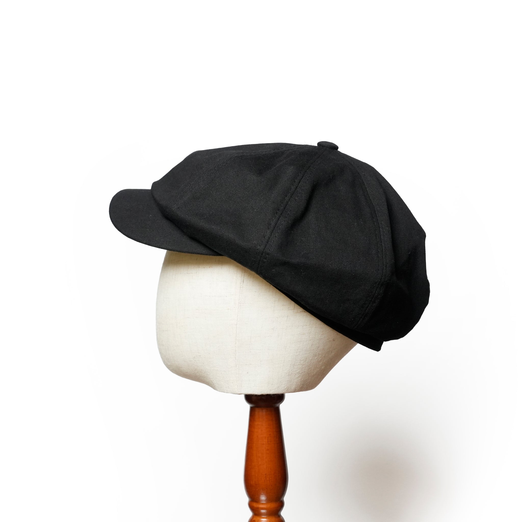 901T-1864 | Name: TWILL CASQUETTE | Color:Gray/Black【QUOLT_クオルト】【ネコポス選択可能】