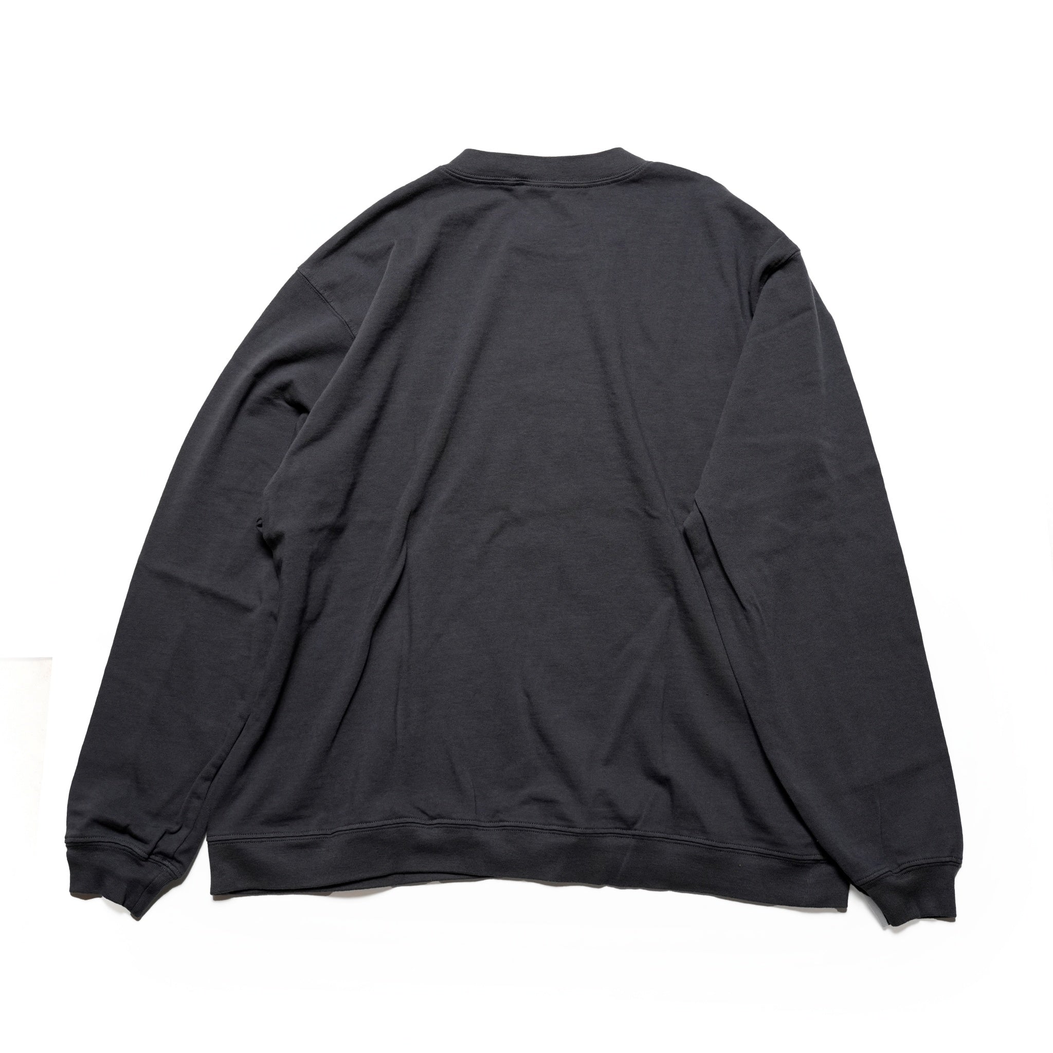 cstm02 | Heavy Coton Sweat Shirts | Color:#White,#Black,#Navy,#Charcoal | Size:M/L/XL | 【SMOKE TONE×CAMBER】【SMOKE T ONE】【ONE CS FITS ALL】