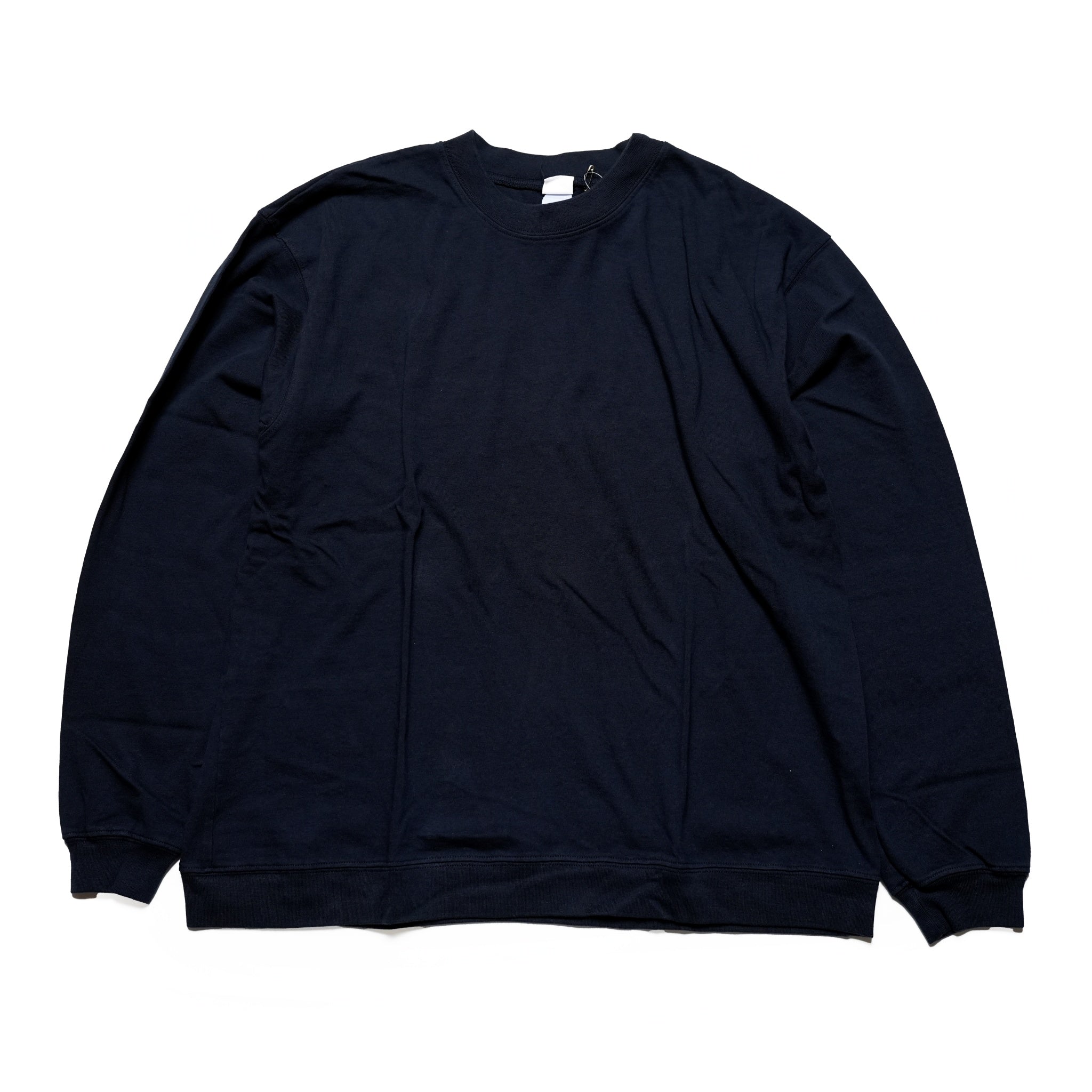 cstm02 | Heavy Coton Sweat Shirts | Color:#White,#Black,#Navy,#Charcoal | Size:M/L/XL | 【SMOKE TONE×CAMBER】【SMOKE T ONE】【ONE CS FITS ALL】