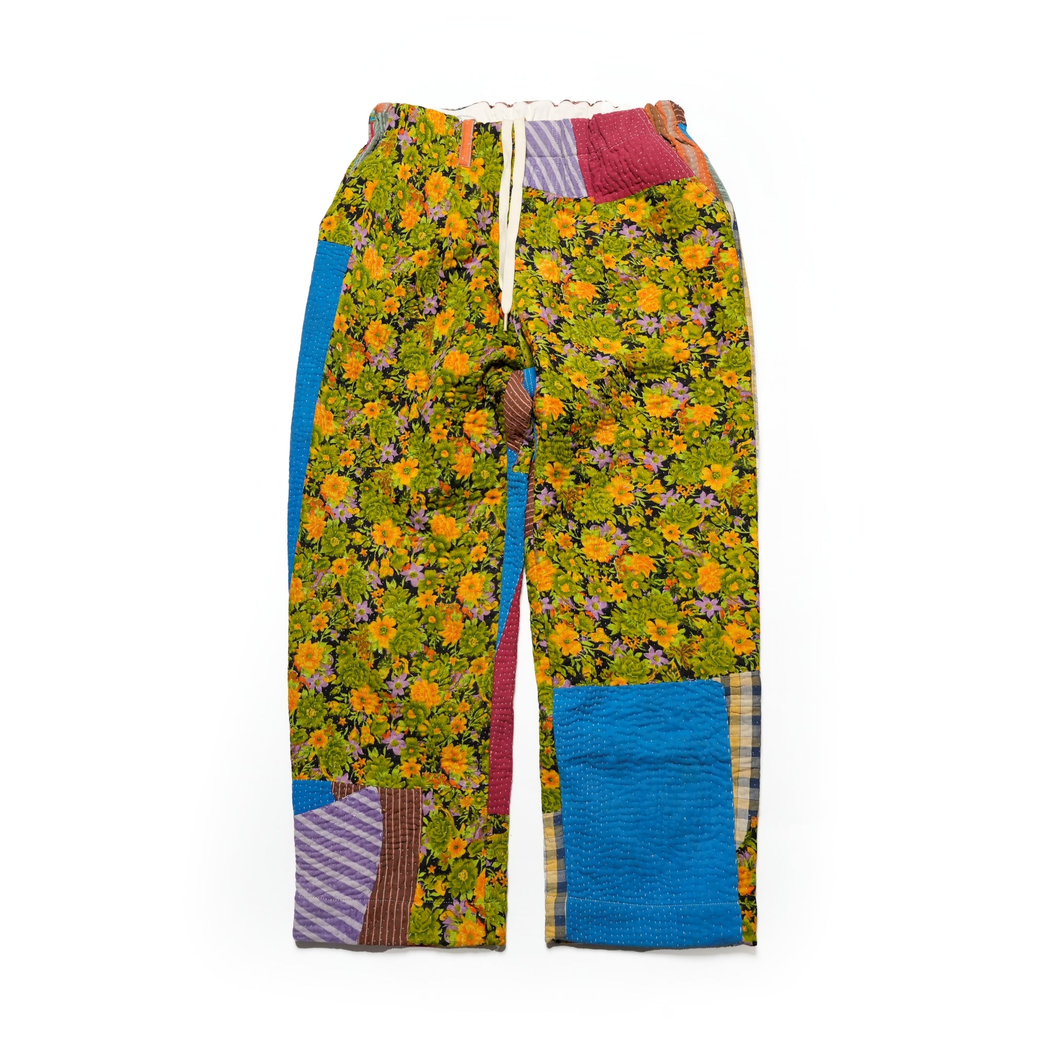 ATAVISM EASY PANTS – RALLI QUILT_F | Size_L | NASNGWAM