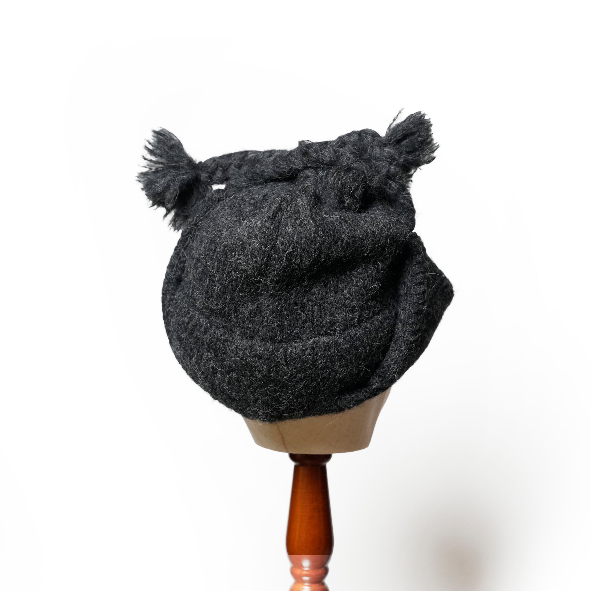 Alpaca Shaggy Chullio Hat | Color_Charcoal | No_prc05-02_charcoal【MONITALY_モニタリー】