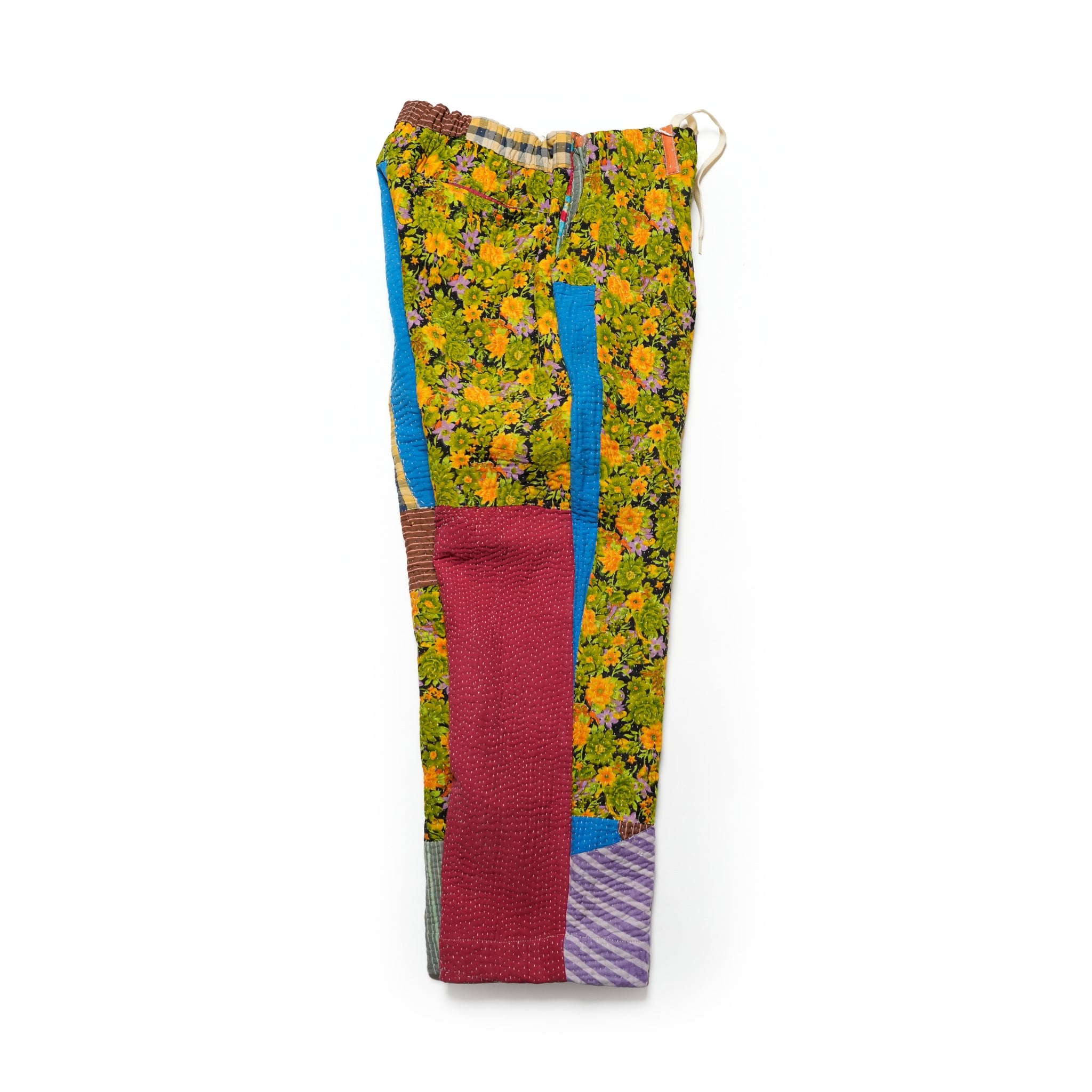 ATAVISM EASY PANTS – RALLI QUILT_F | Size_L | NASNGWAM