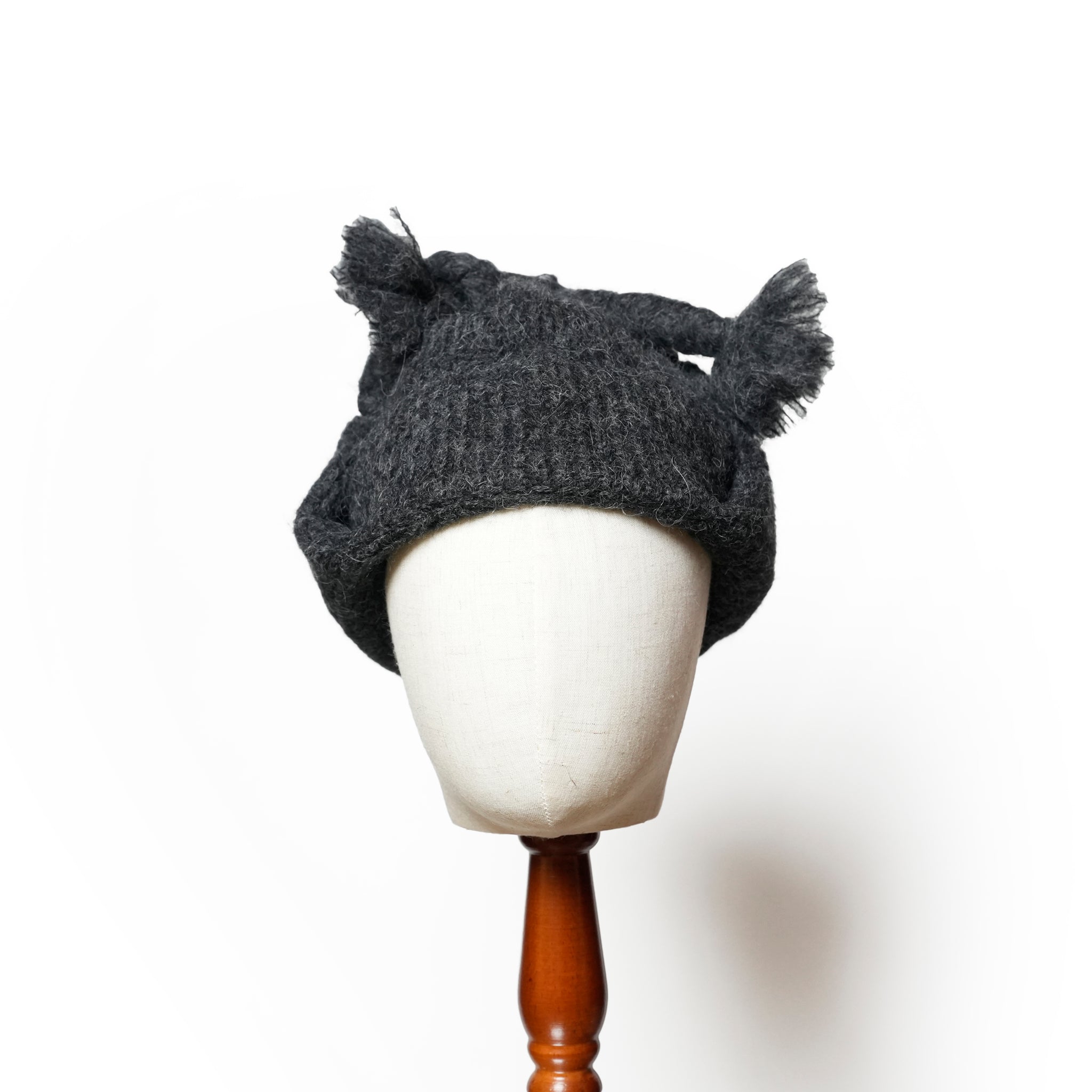 Alpaca Shaggy Chullio Hat | Color_Charcoal | No_prc05-02_charcoal【MONITALY_モニタリー】