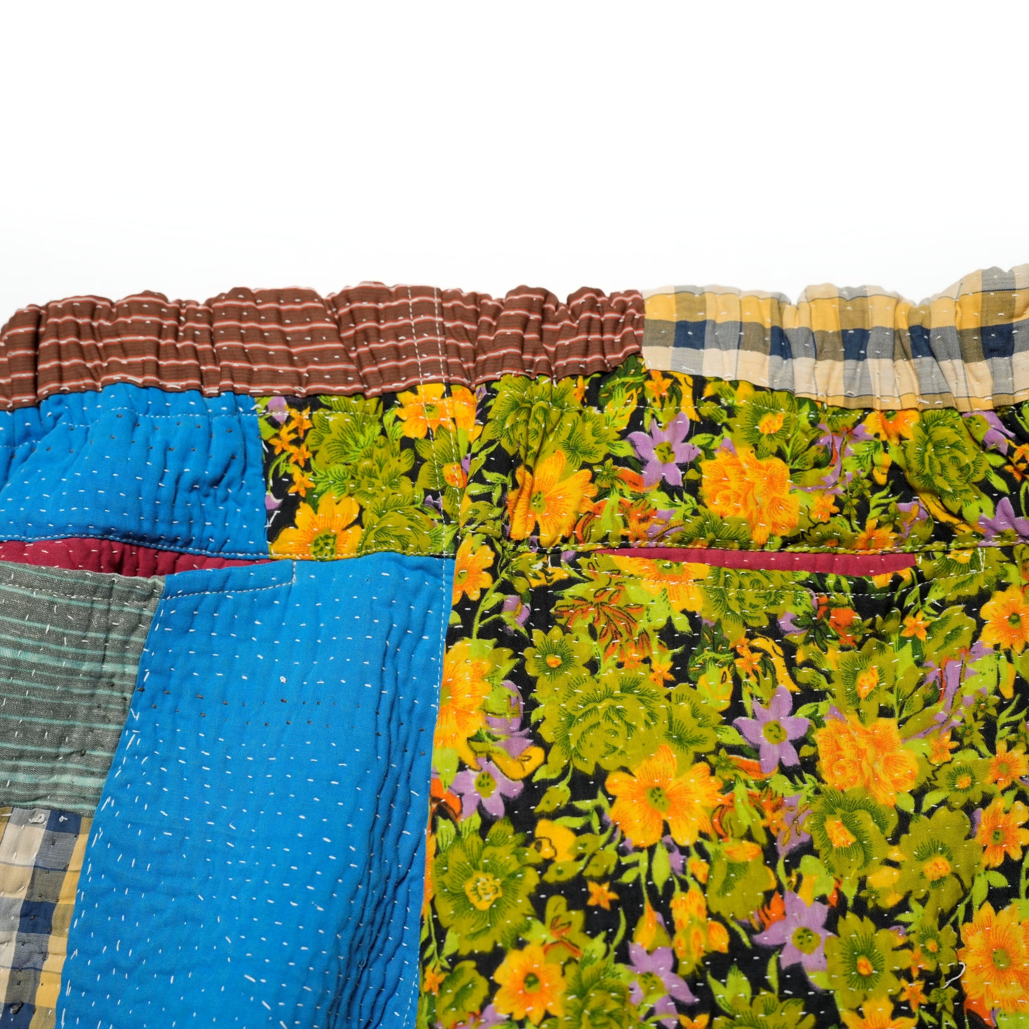 ATAVISM EASY PANTS – RALLI QUILT_F | Size_L | NASNGWAM