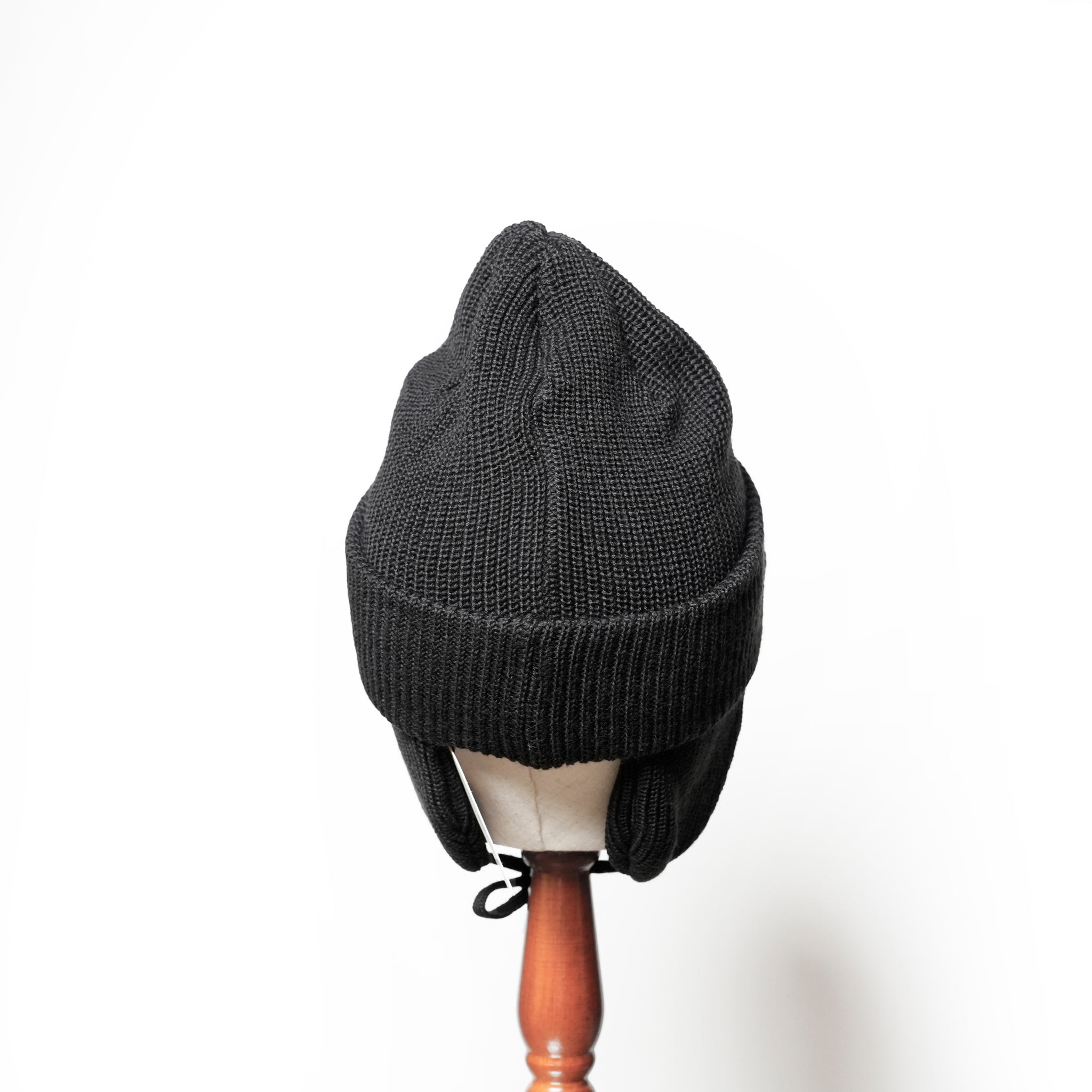 Ear Brim Beanie | Color_Beige / Charcoal / Black | No_rl-25-1407【RACAL_ラカル】