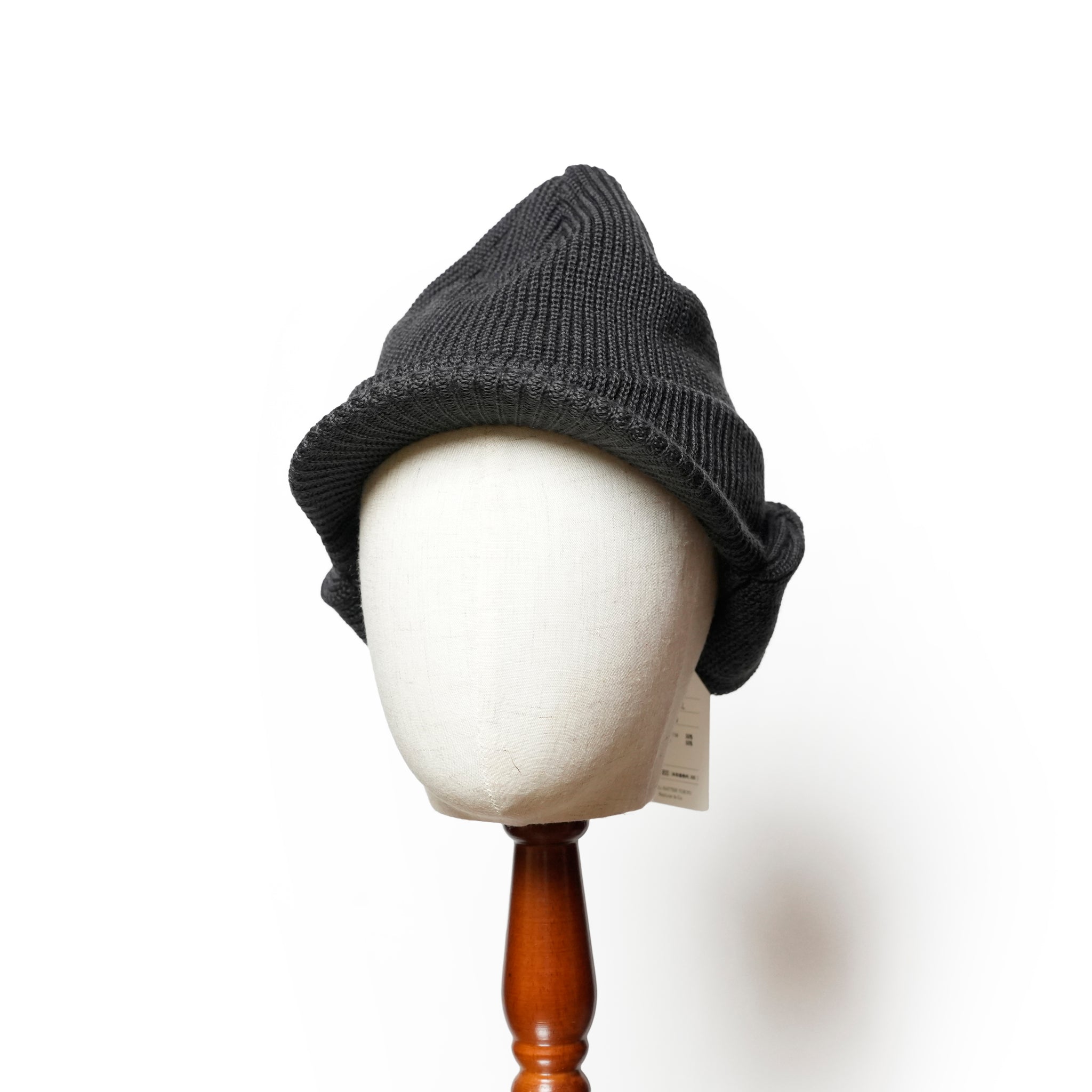 Ear Brim Beanie | Color_Beige / Charcoal / Black | No_rl-25-1407【RACAL_ラカル】