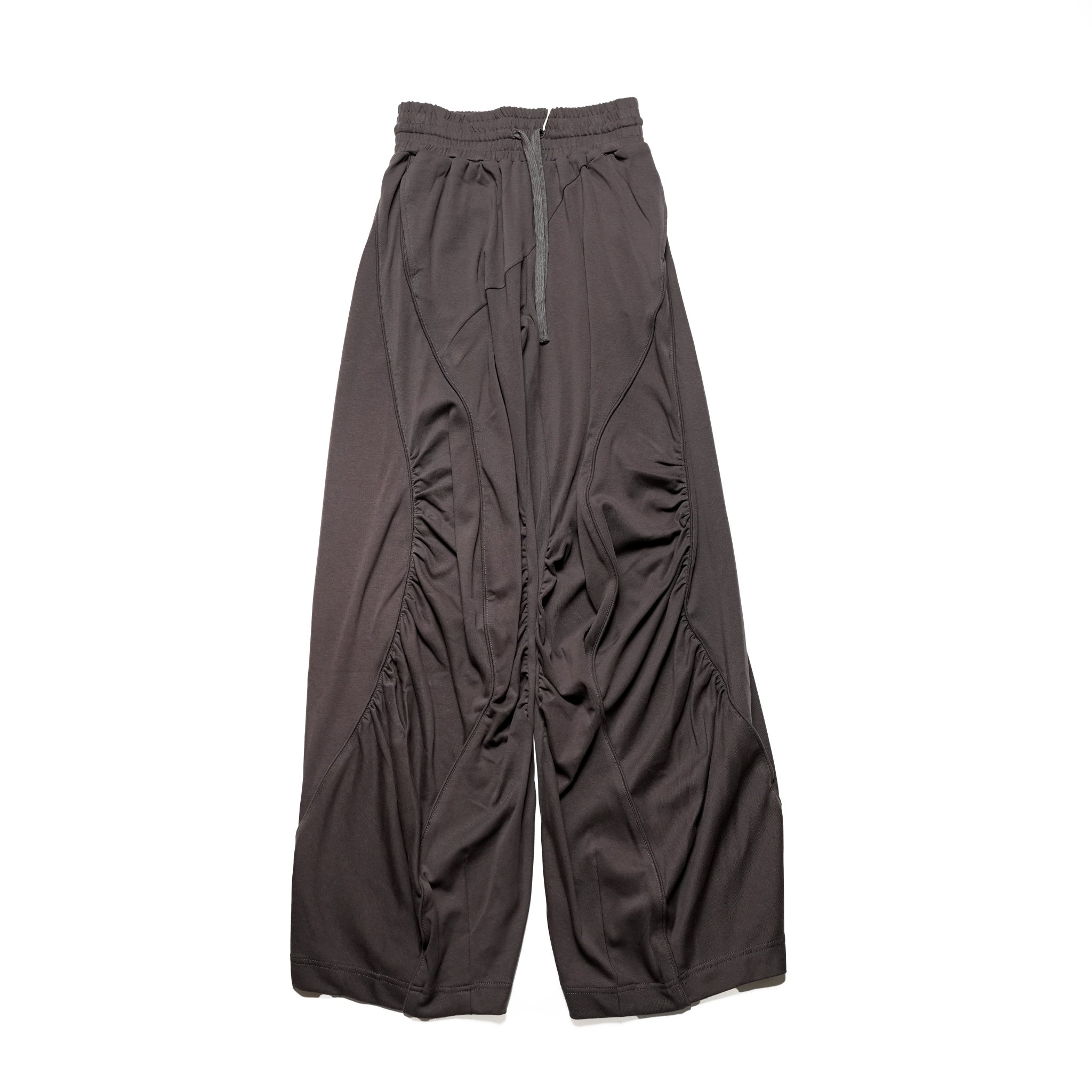 SNS24-P05 | Seivson 2024SS Cyber Girl Futuristic Drawstring Sweatpants - Dark Gray【SEIVSON_セイブソン】【archive】
