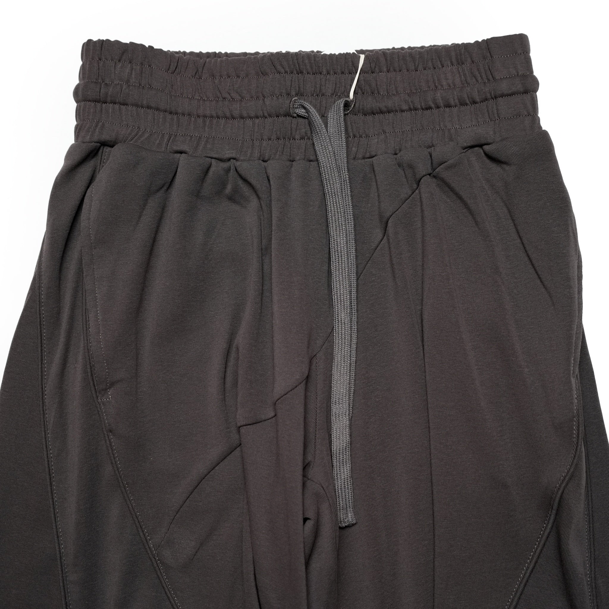 SNS24-P05 | Seivson 2024SS Cyber Girl Futuristic Drawstring Sweatpants - Dark Gray【SEIVSON_セイブソン】【archive】