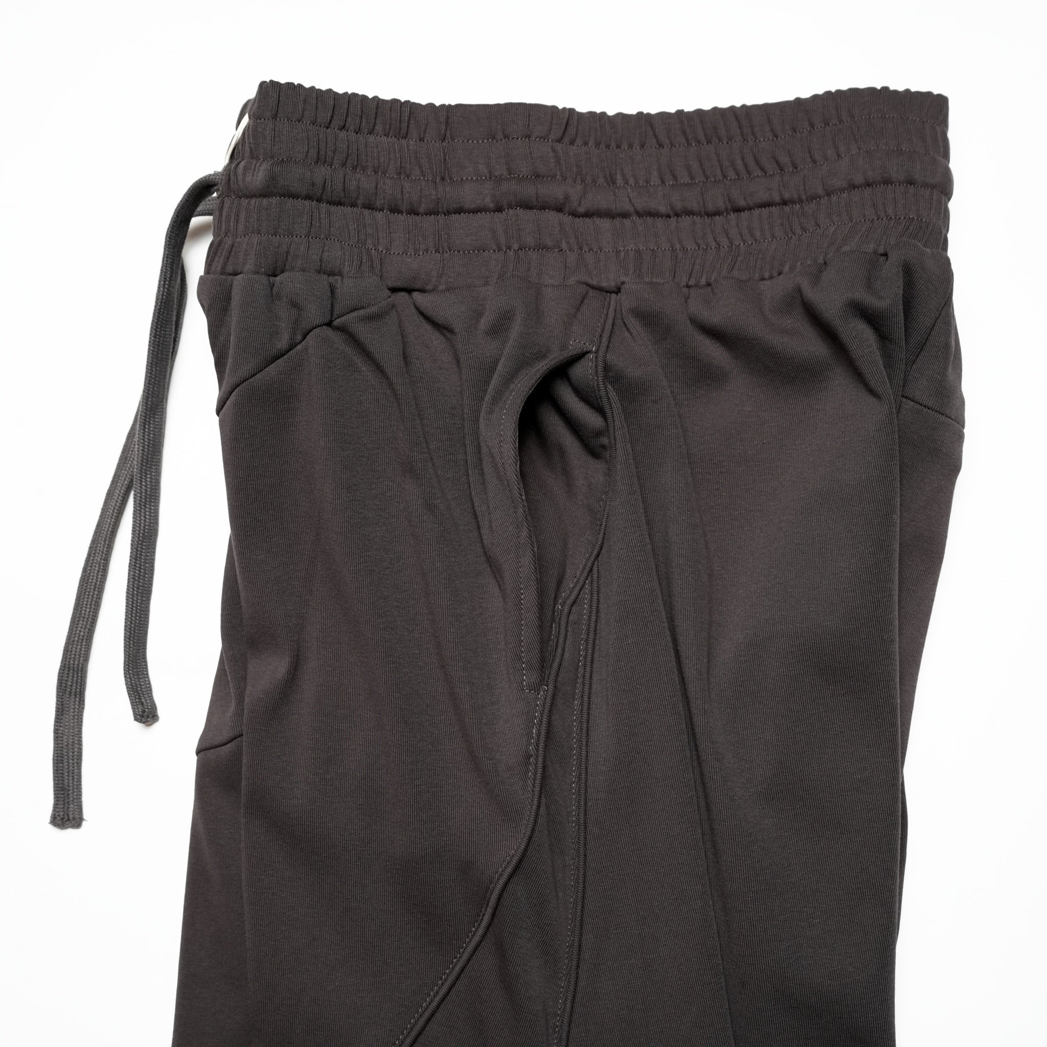 SNS24-P05 | Seivson 2024SS Cyber Girl Futuristic Drawstring Sweatpants - Dark Gray【SEIVSON_セイブソン】【archive】