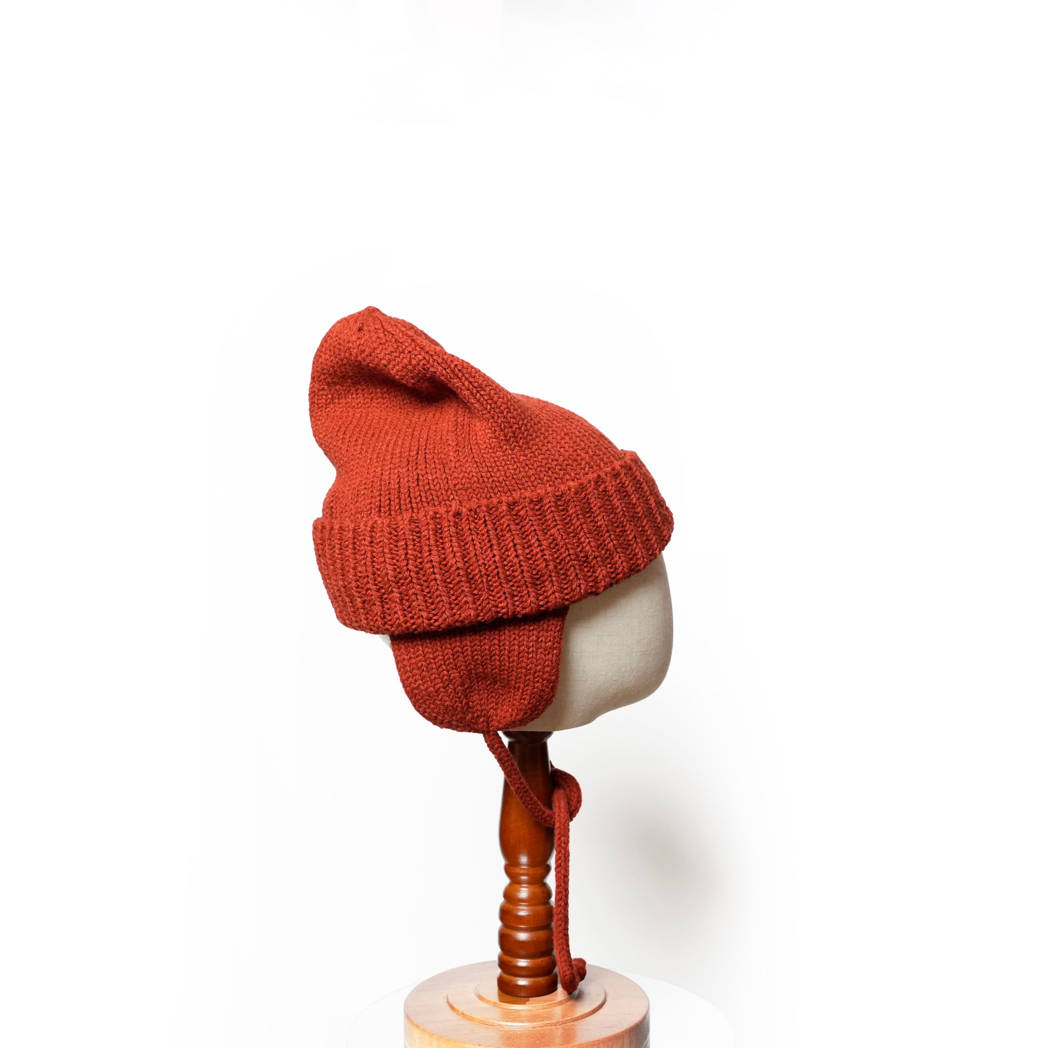 Ear Knit Watch – Ivory / Orange / Gray / Black | RACAL【ネコポス選択可能】