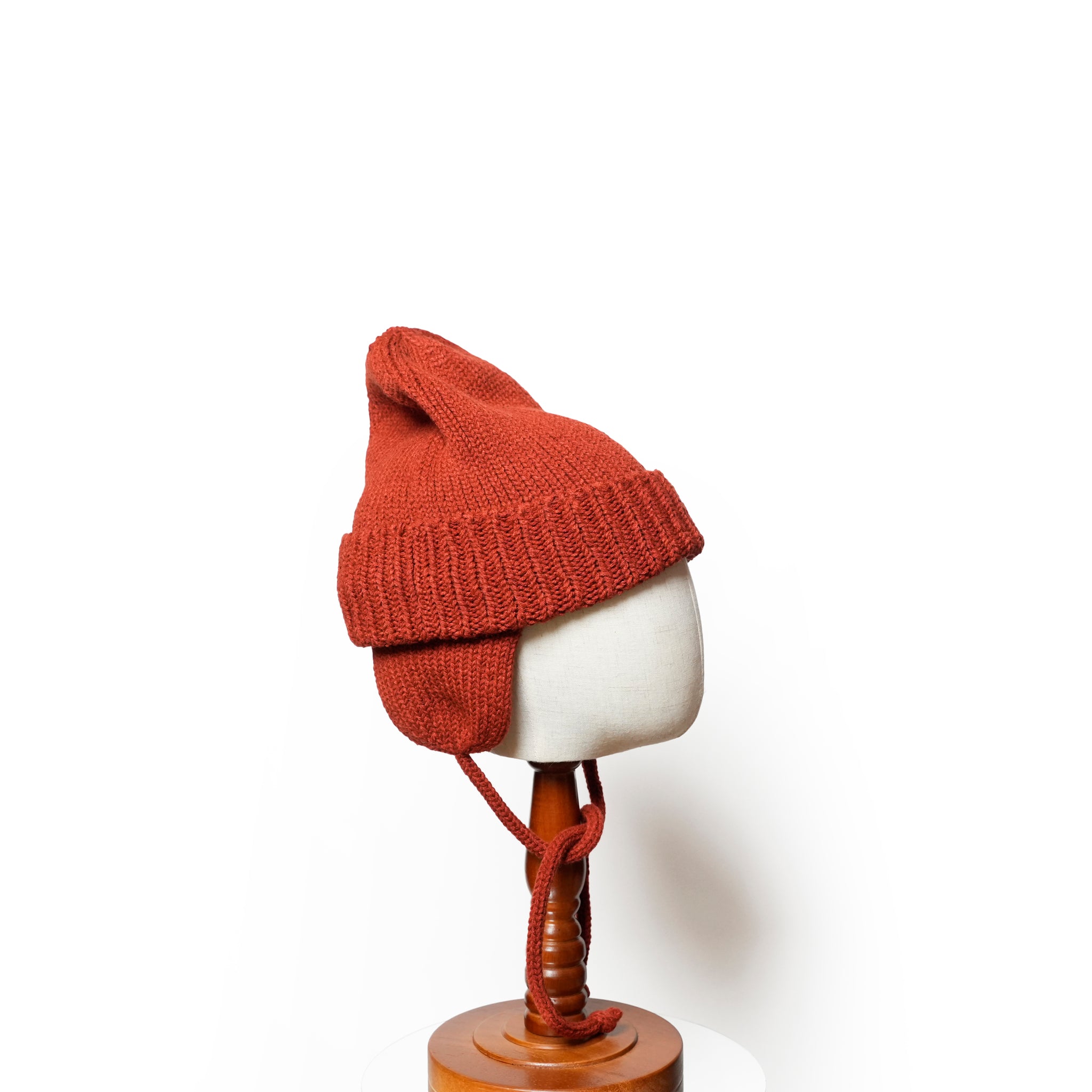 Ear Knit Watch – Ivory / Orange / Gray / Black | RACAL【ネコポス選択可能】