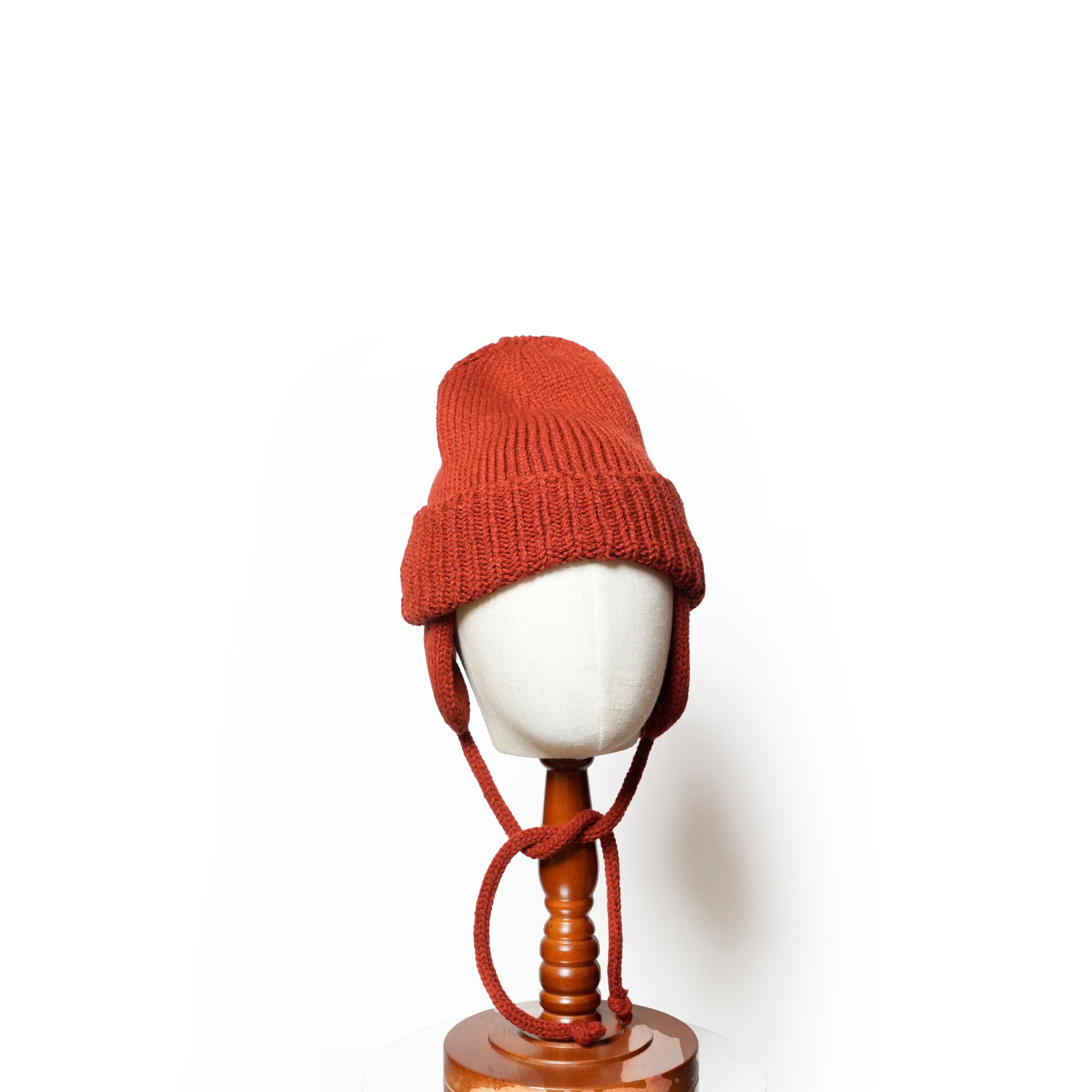 Ear Knit Watch – Ivory / Orange / Gray / Black | RACAL【ネコポス選択可能】