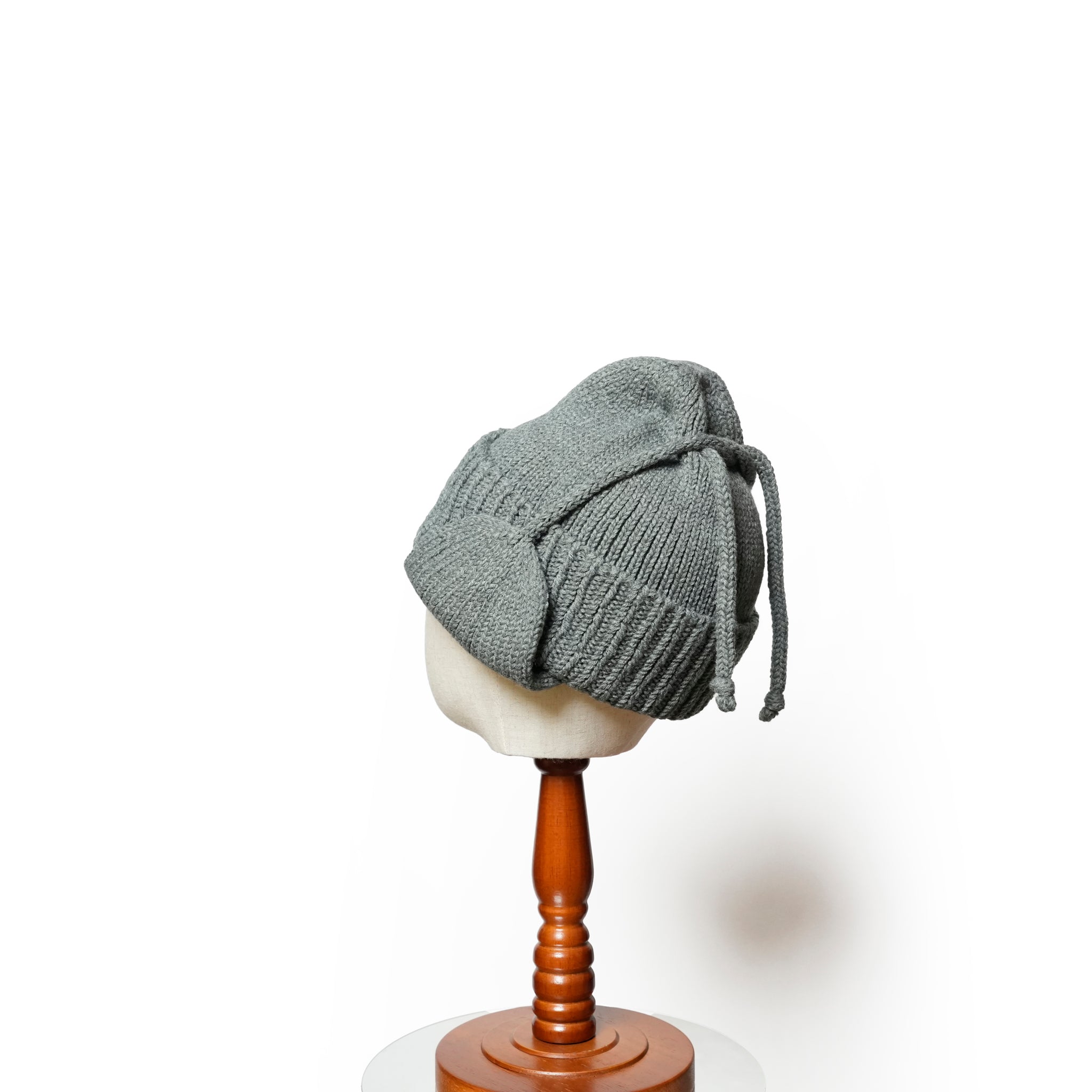 Ear Knit Watch – Ivory / Orange / Gray / Black | RACAL【ネコポス選択可能】
