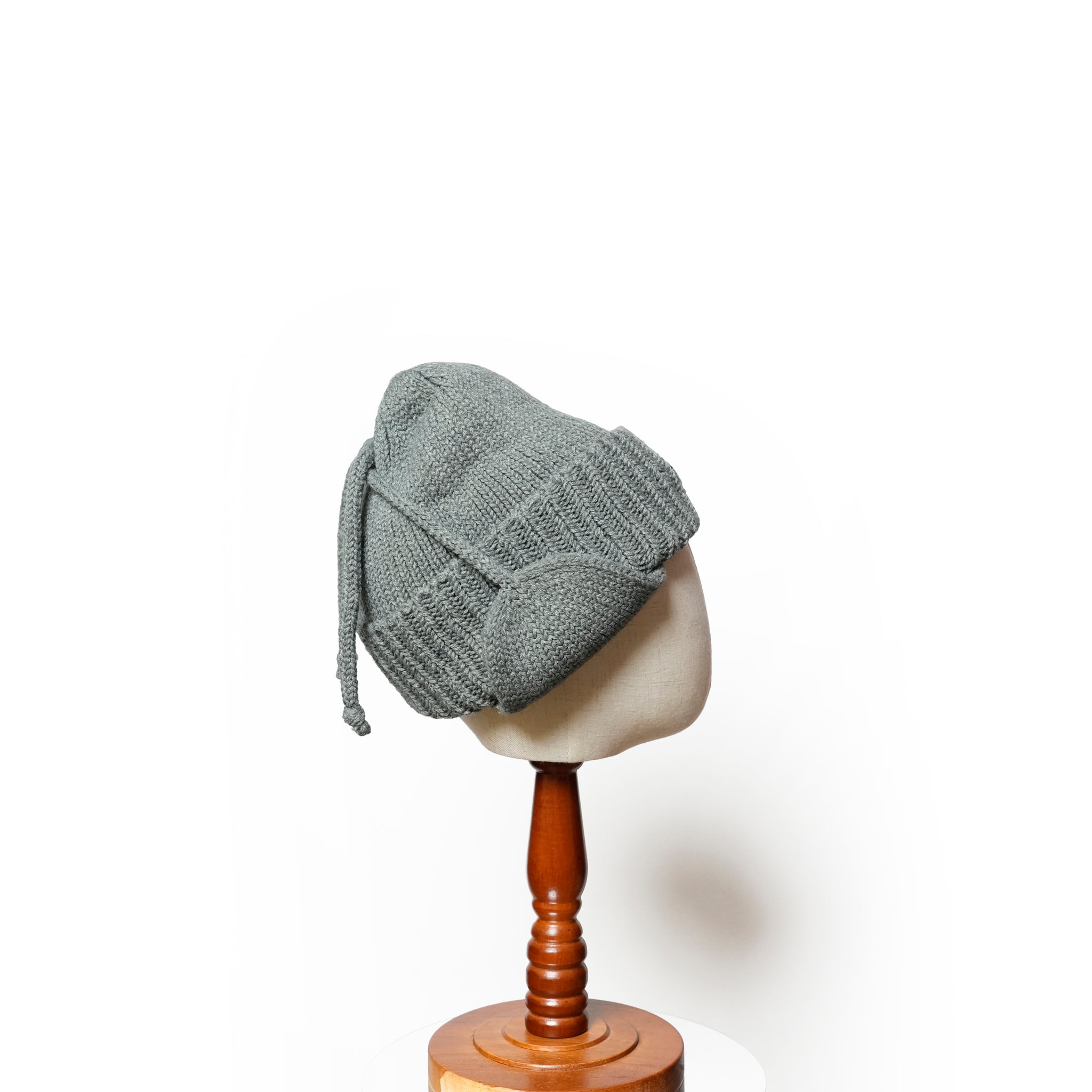 Ear Knit Watch – Ivory / Orange / Gray / Black | RACAL【ネコポス選択可能】