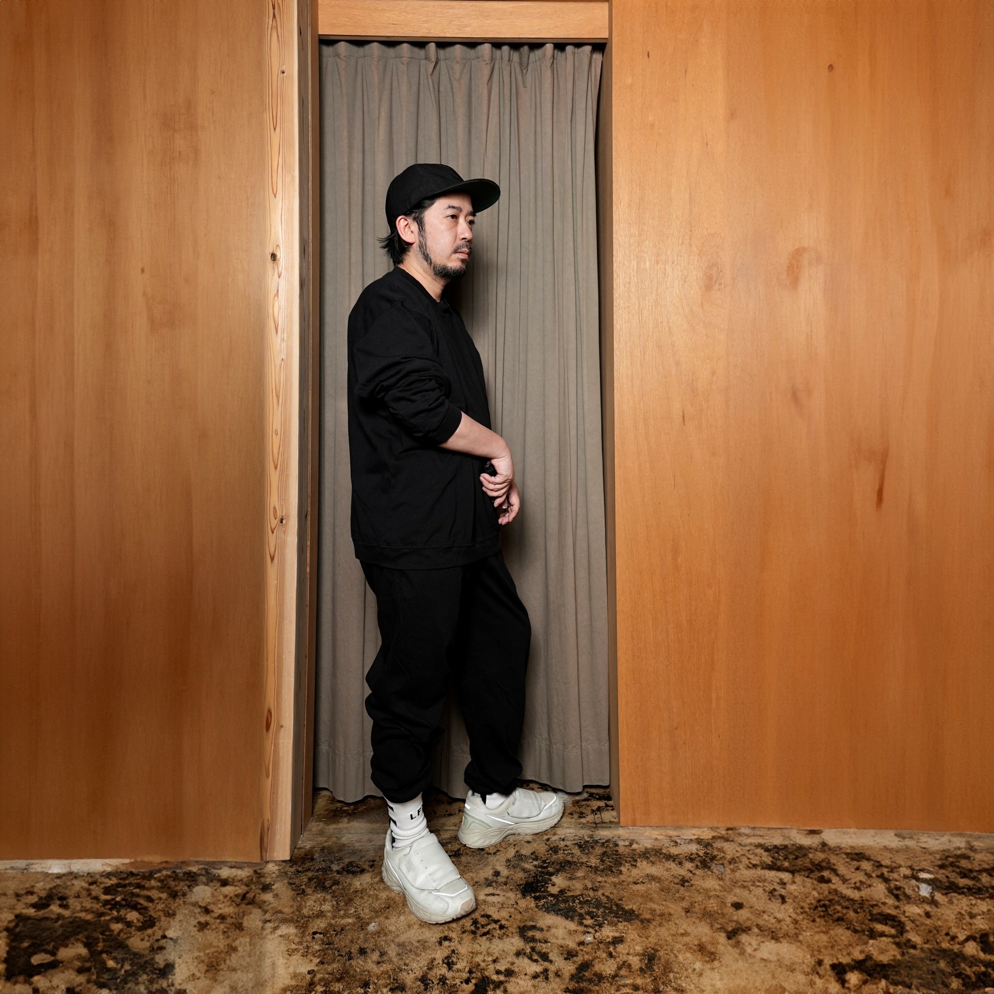 cstm02 | Heavy Coton Sweat Shirts | Color:#White,#Black,#Navy,#Charcoal | Size:M/L/XL | 【SMOKE TONE×CAMBER】【SMOKE T ONE】【ONE CS FITS ALL】