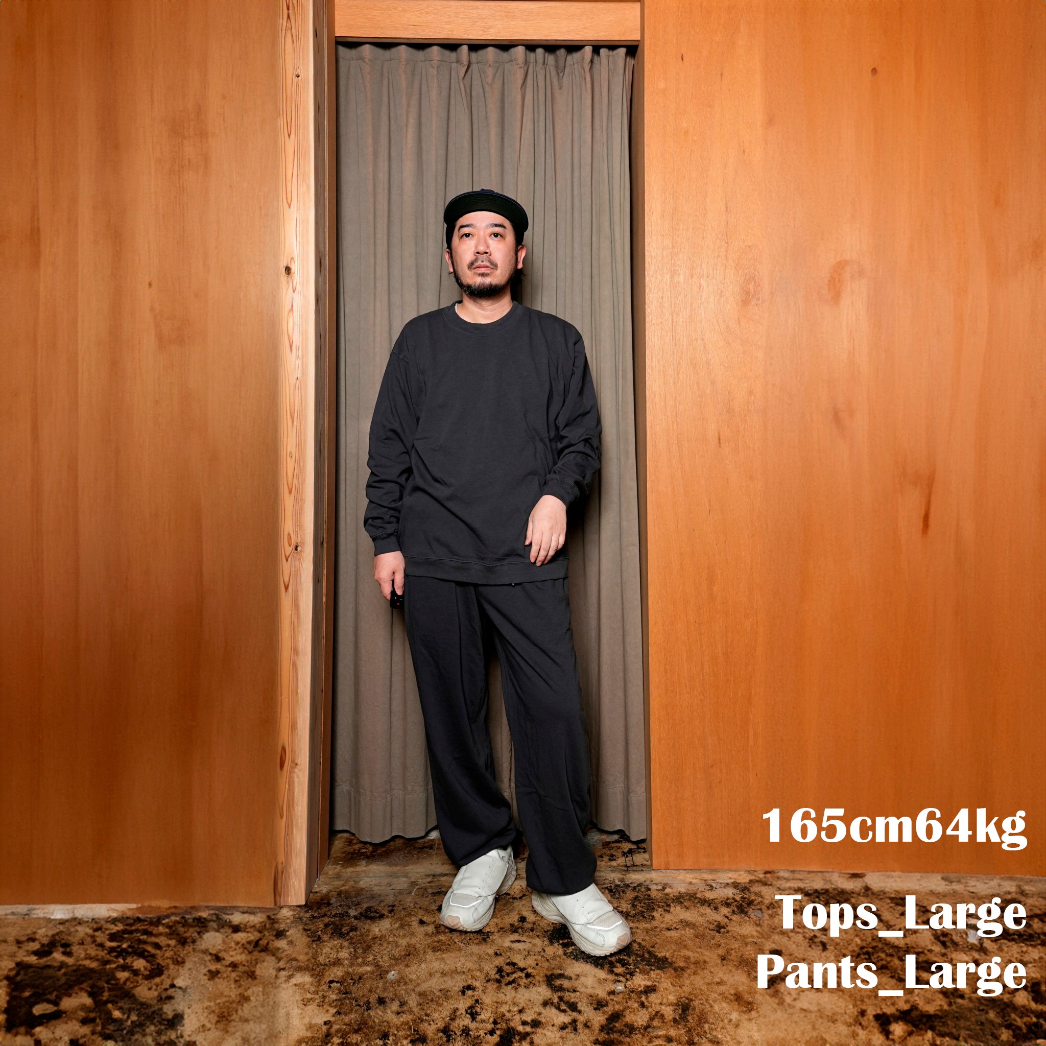 cstm02 | Heavy Coton Sweat Shirts | Color:#White,#Black,#Navy,#Charcoal | Size:M/L/XL | 【SMOKE TONE×CAMBER】【SMOKE T ONE】【ONE CS FITS ALL】