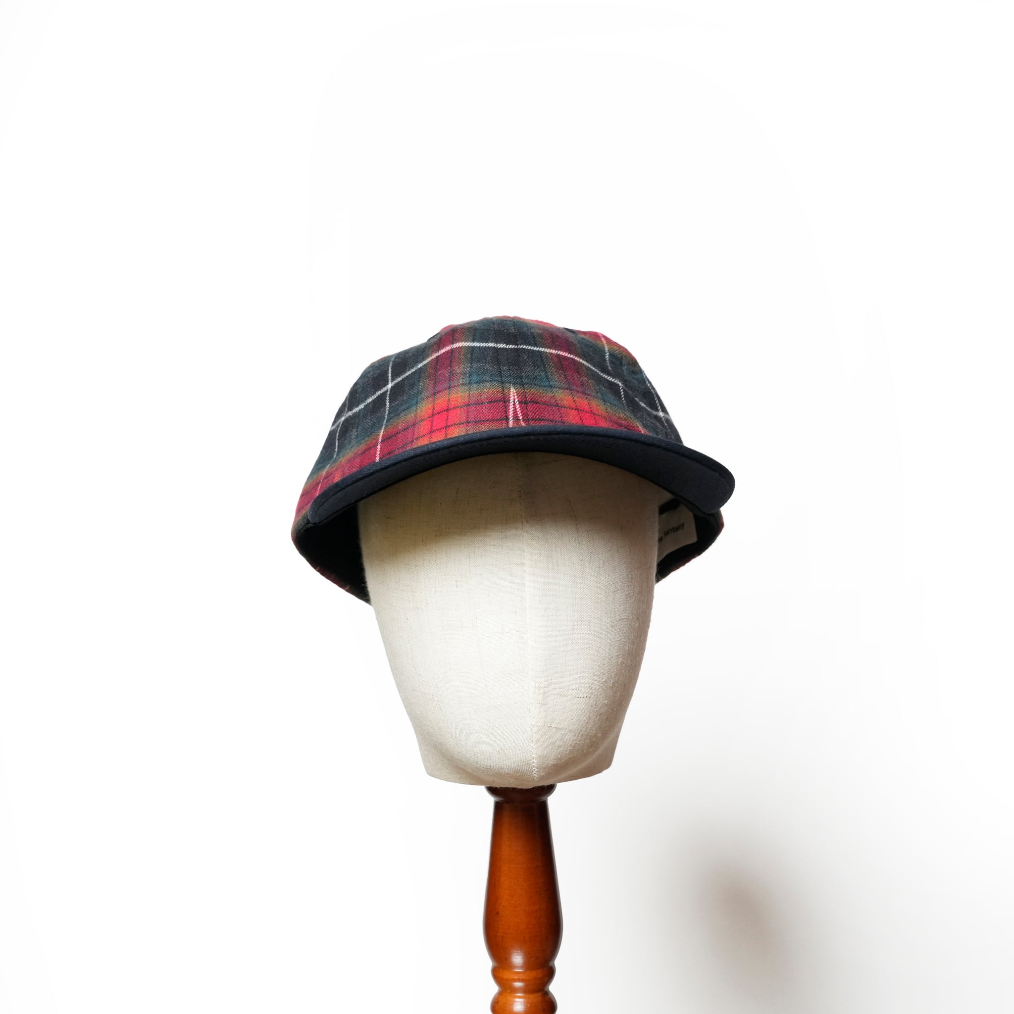 6 panel long brim cap – Red(C) | stf-001-red(c)_red(c) | SHARE THE FANTASY