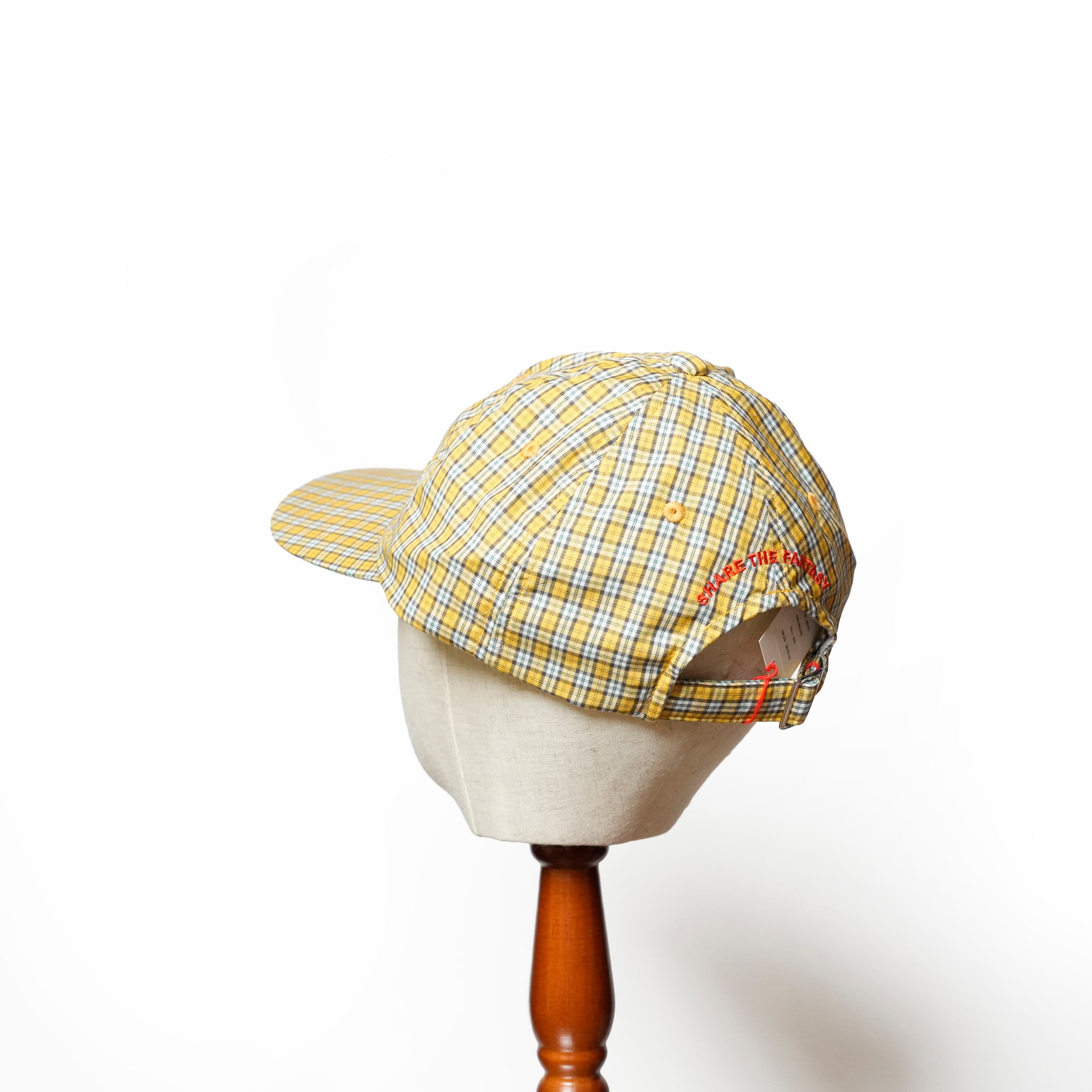 6 panel long brim cap – Yellow(c) | stf-001-yellow(c) | SHARE THE FANTASY