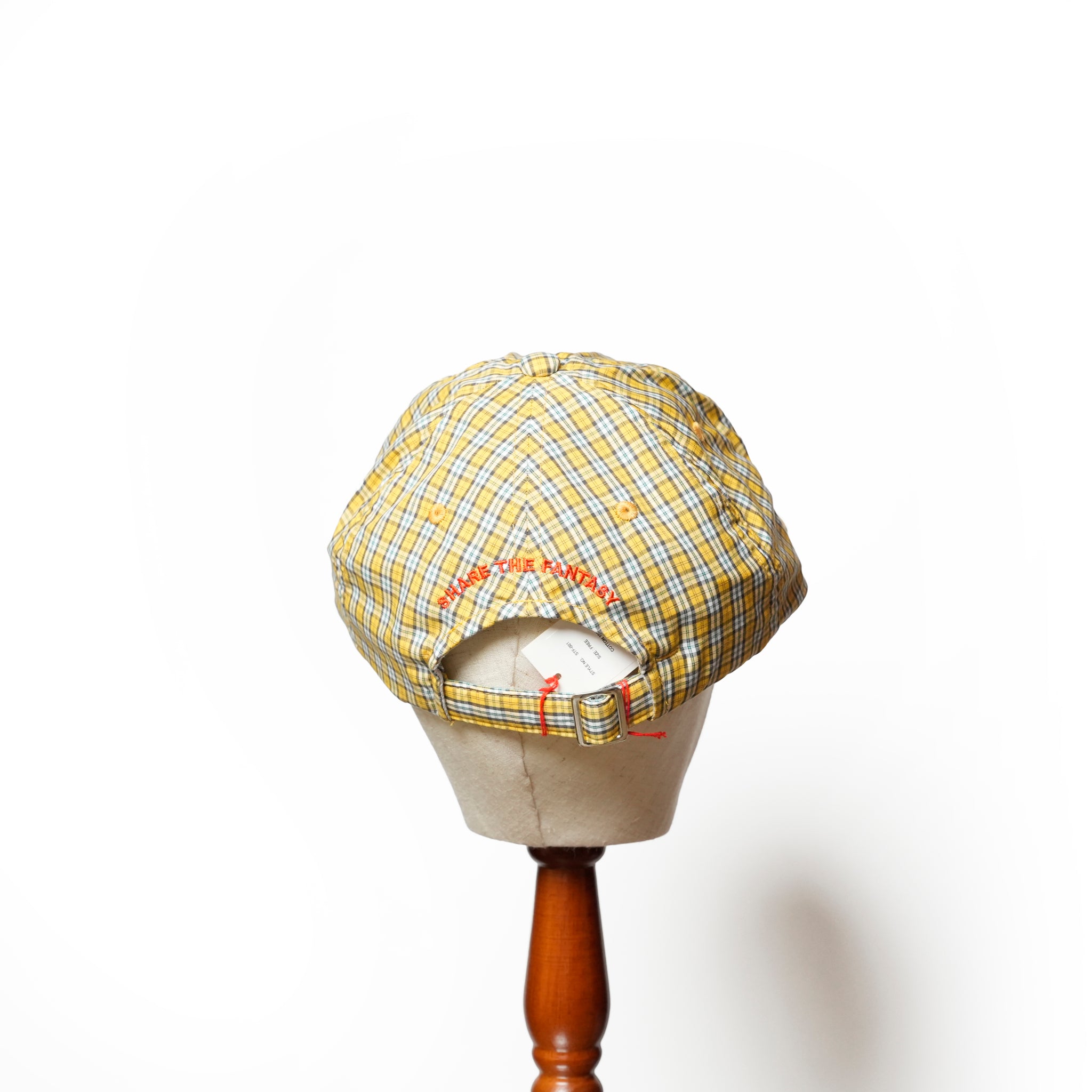 6 panel long brim cap – Yellow(c) | stf-001-yellow(c) | SHARE THE FANTASY