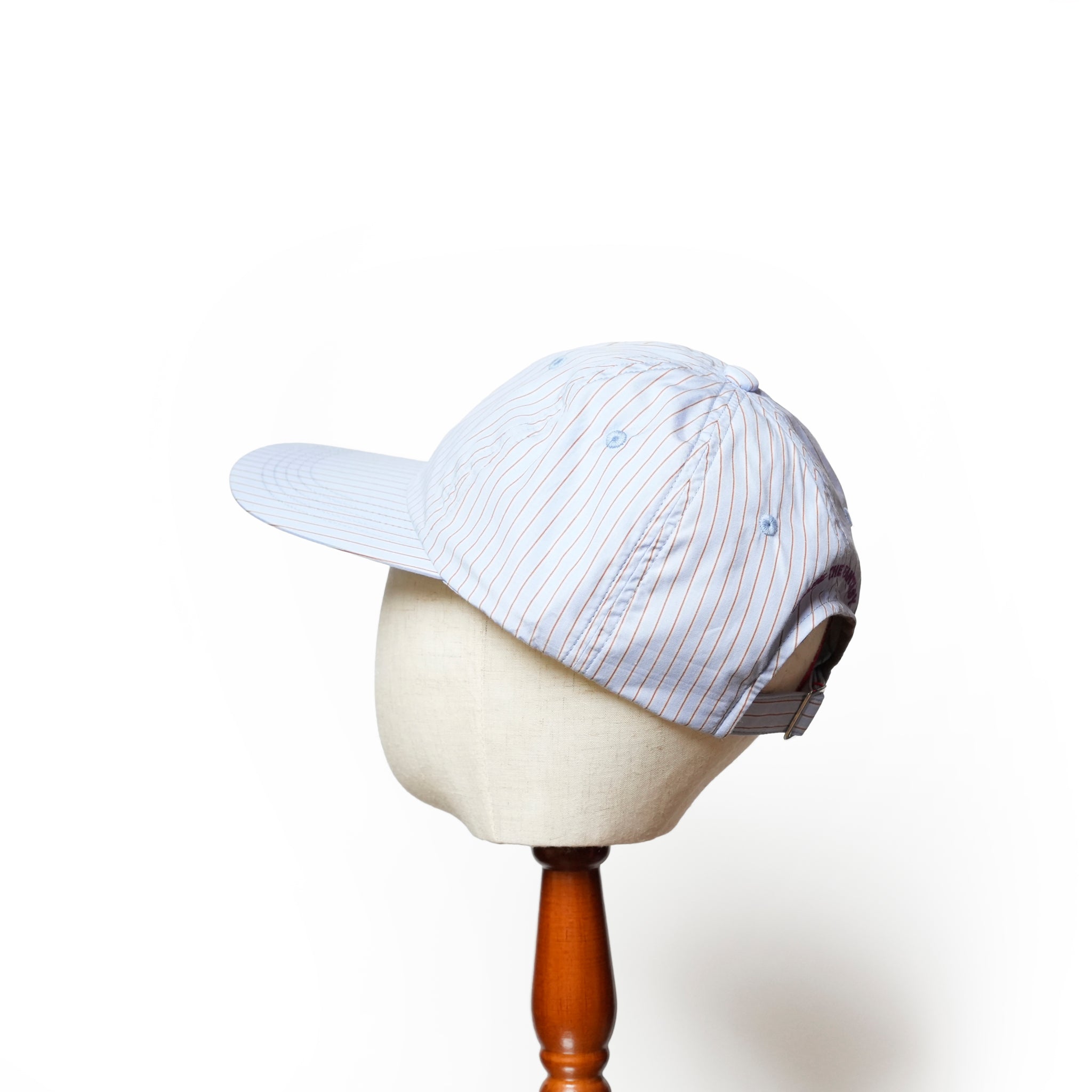 6 panel long brim cap | Color_Sax×Brown(S) | No_stf-001-sax×brown(s)【SHARE THE FANTASY_シェアザファンタジー】