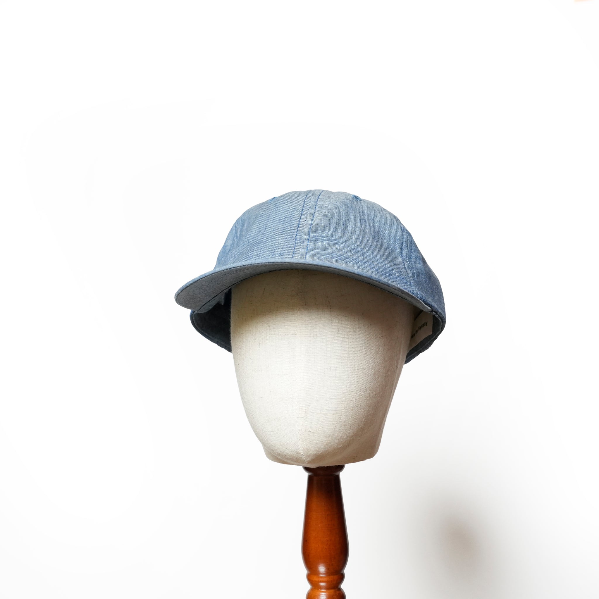 6 panel long brim cap – Indigo(P) | stf-001-indigo(p) | SHARE THE FANTASY
