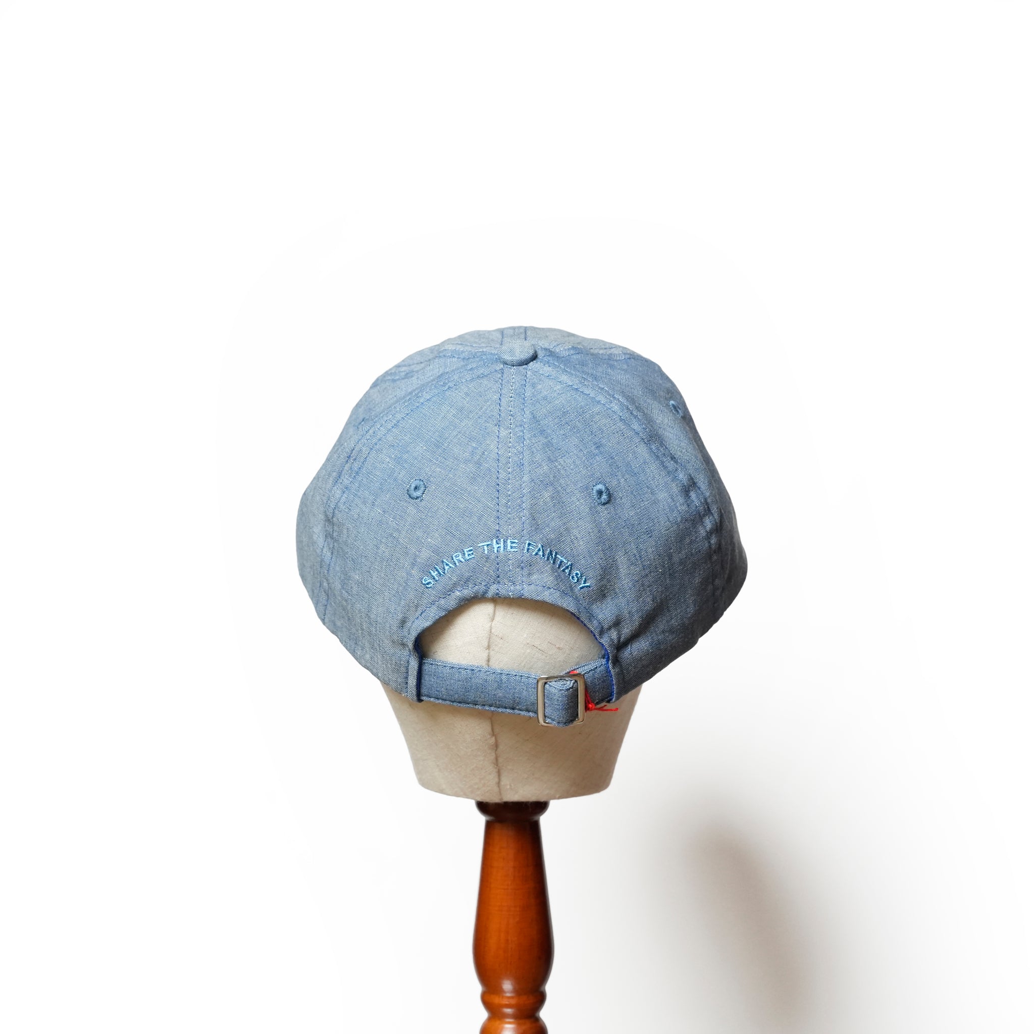 6 panel long brim cap – Indigo(P) | stf-001-indigo(p) | SHARE THE FANTASY