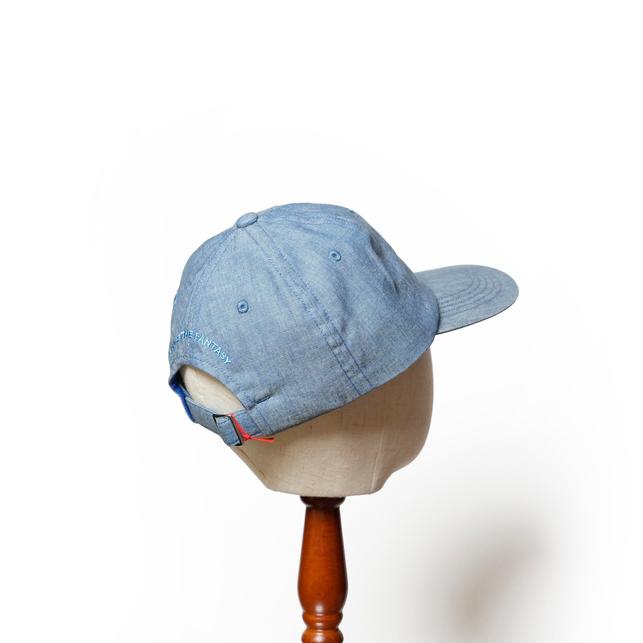 6 panel long brim cap – Indigo(P) | stf-001-indigo(p) | SHARE THE FANTASY