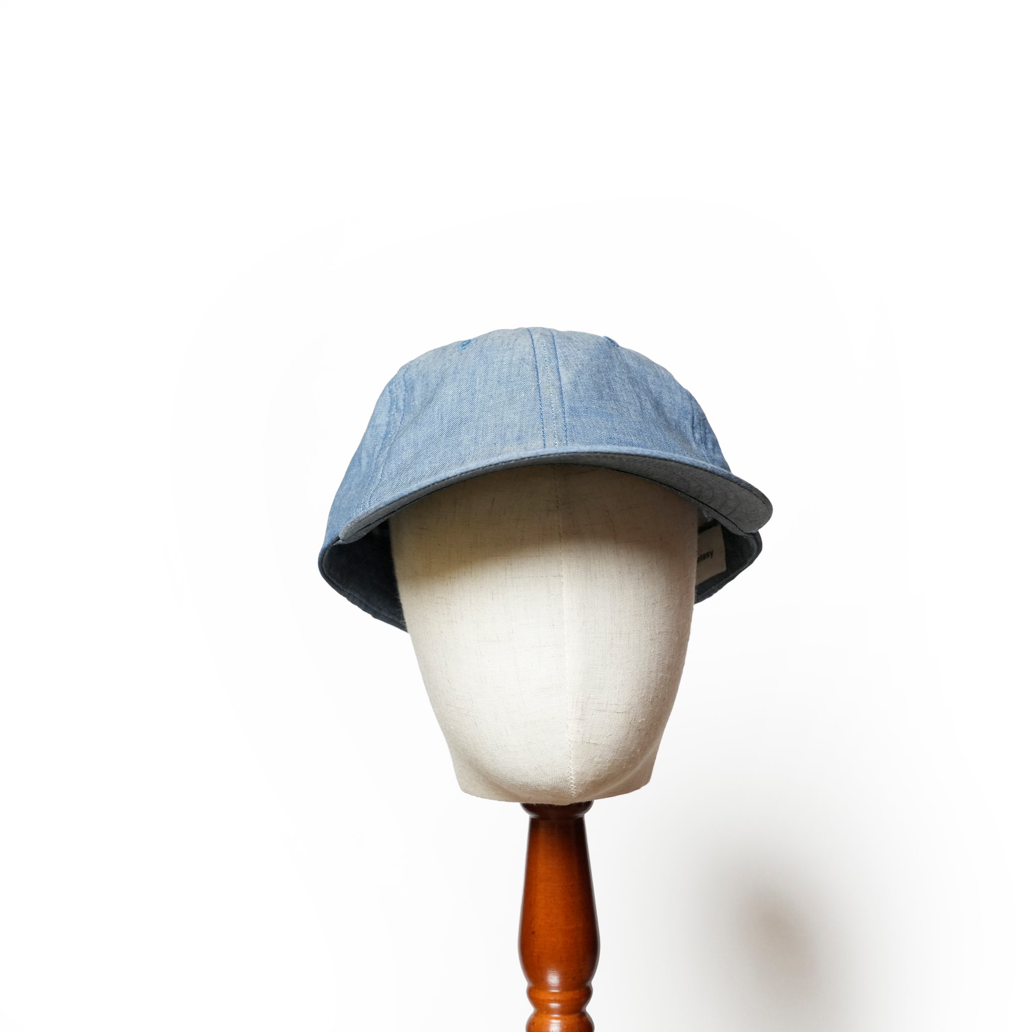6 panel long brim cap – Indigo(P) | stf-001-indigo(p) | SHARE THE FANTASY