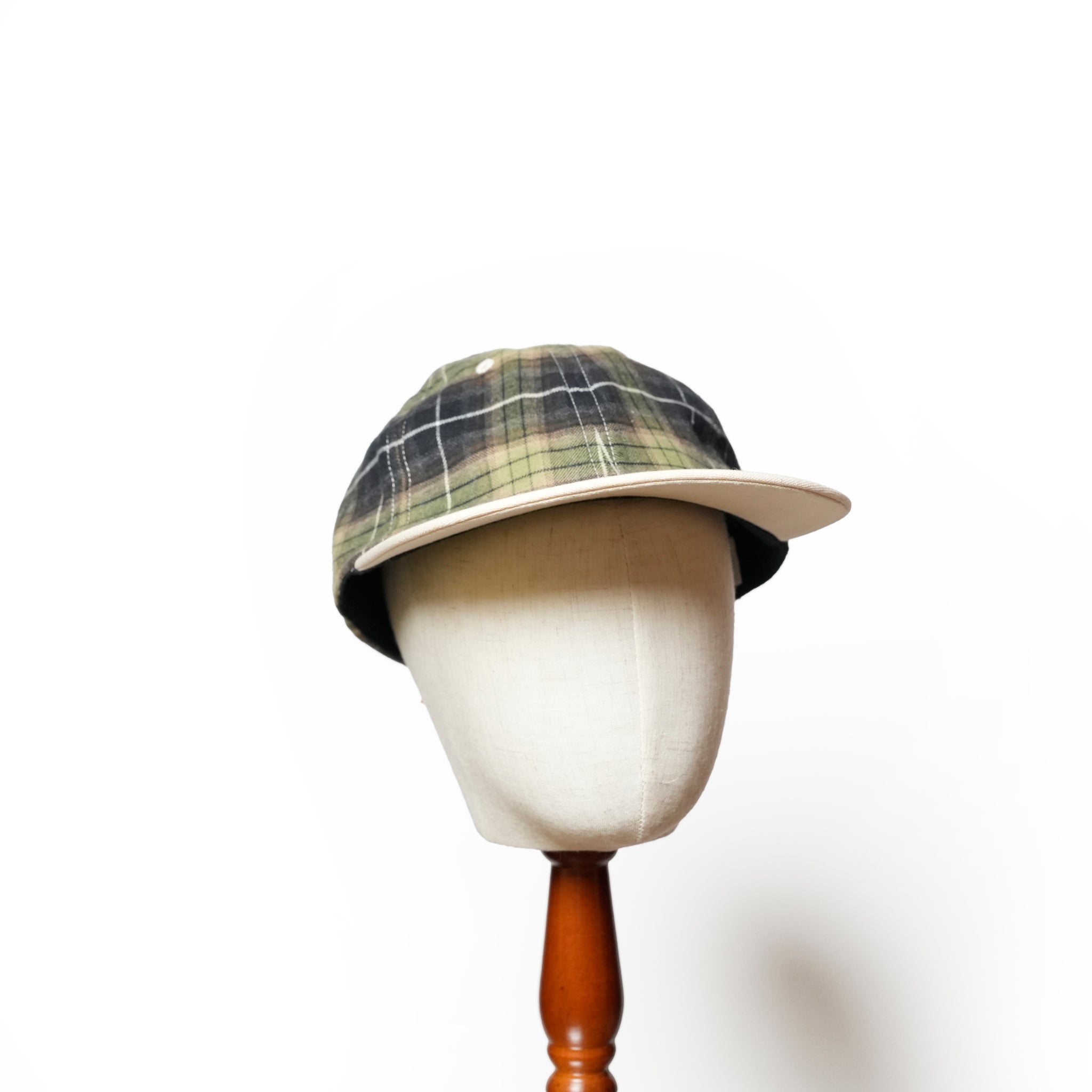 6 panel long brim cap – Green(C) | stf-001-green(c) | SHARE THE FANTASY