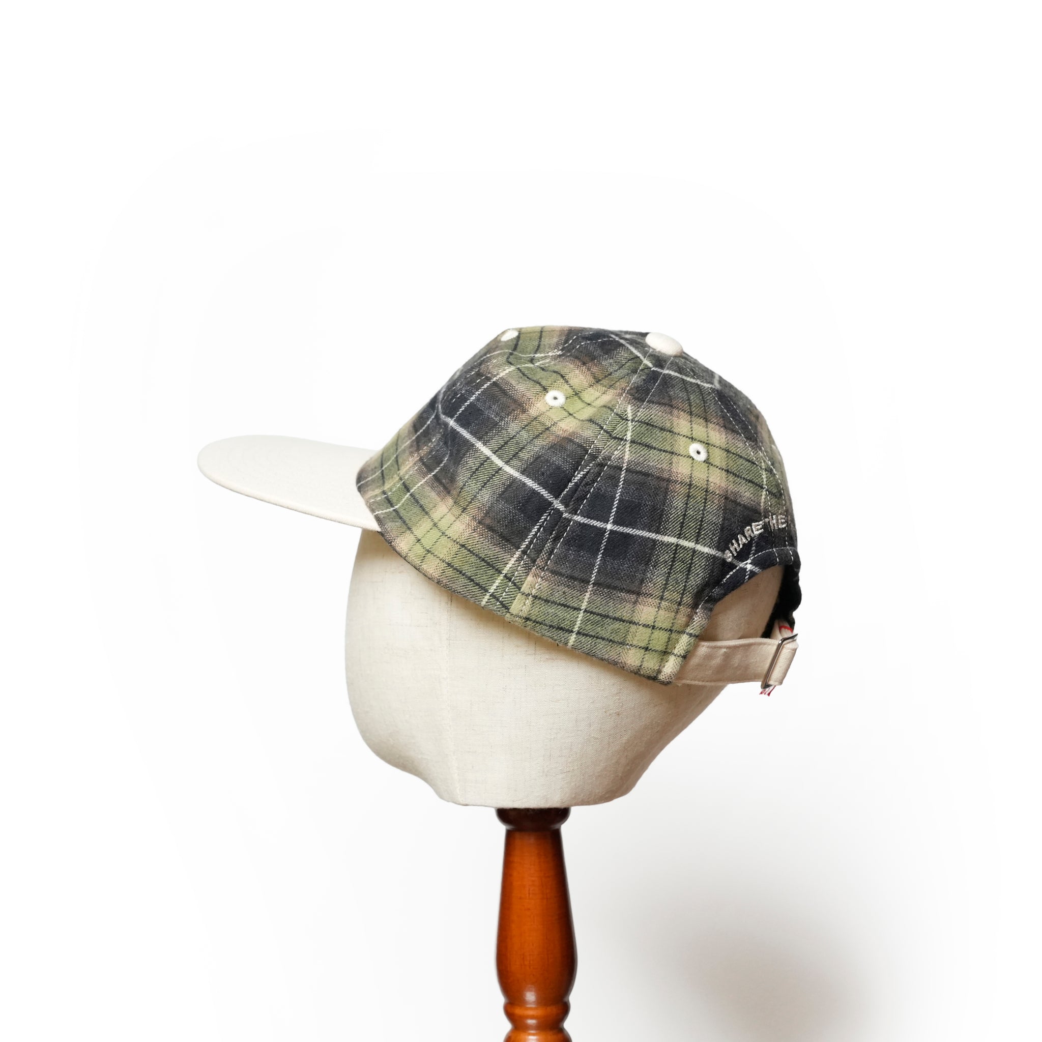 6 panel long brim cap – Green(C) | stf-001-green(c) | SHARE THE FANTASY