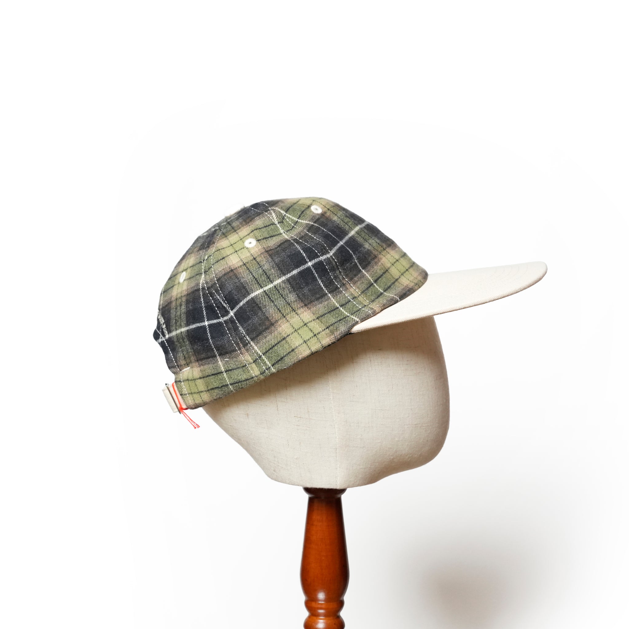 6 panel long brim cap – Green(C) | stf-001-green(c) | SHARE THE FANTASY