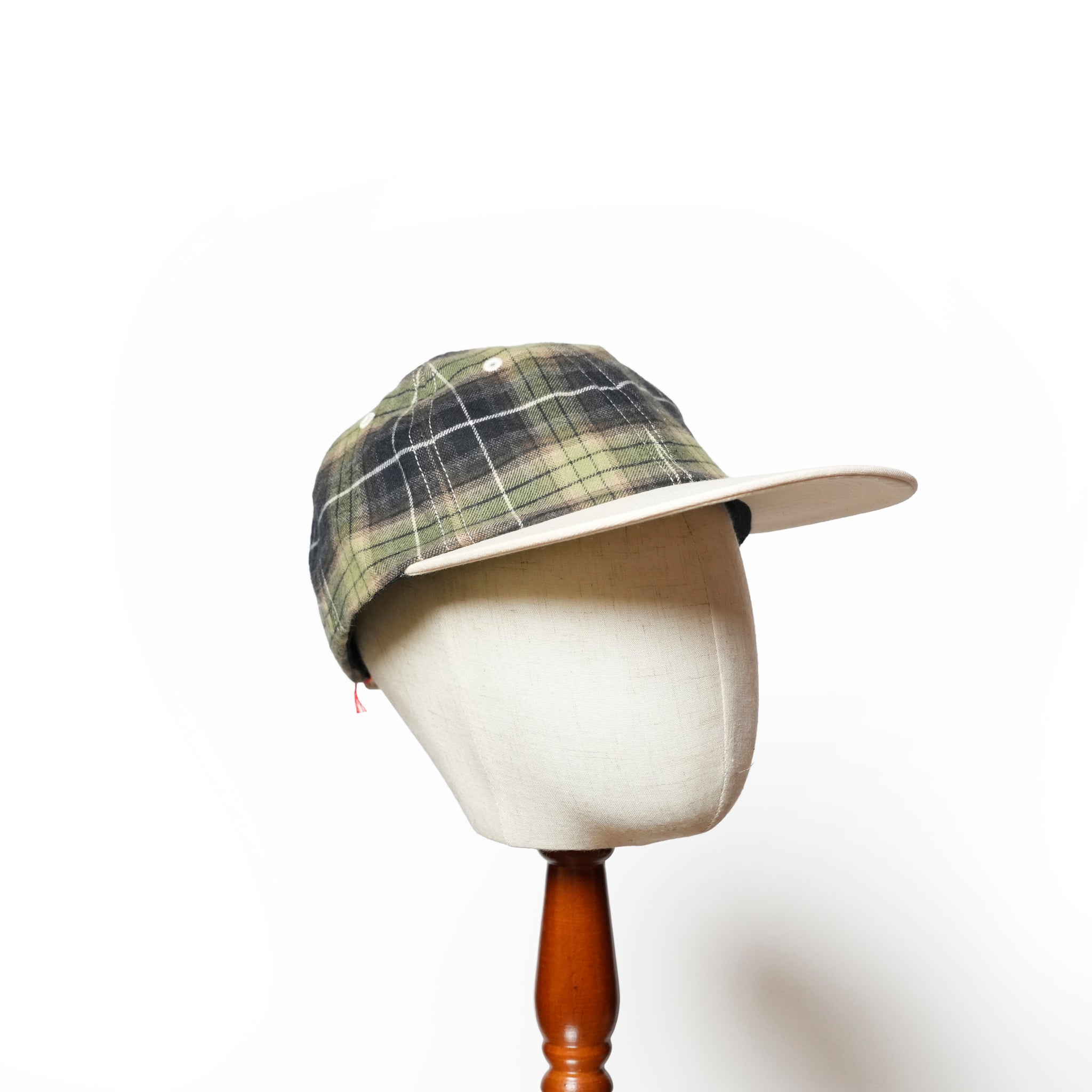 6 panel long brim cap – Green(C) | stf-001-green(c) | SHARE THE FANTASY