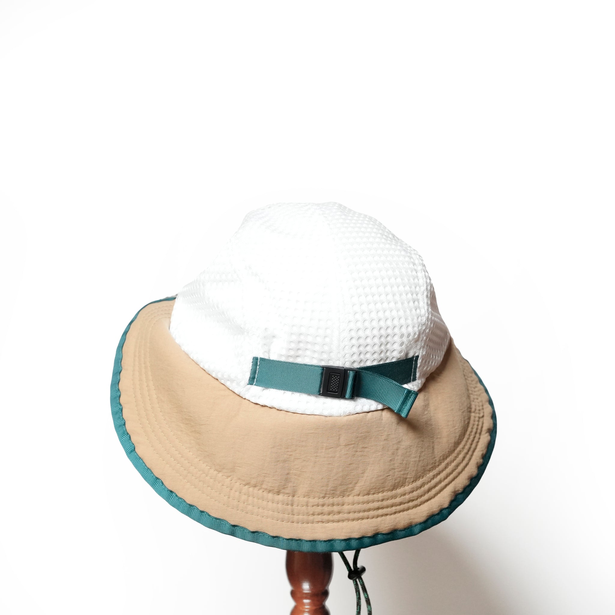 PH25SS-001_Beige | P.H. M. MESH TWOWAY HAT | Color:Beige【POWDERHORN MOUNTAINEERING_パウダーホーンマウンテニアリング】