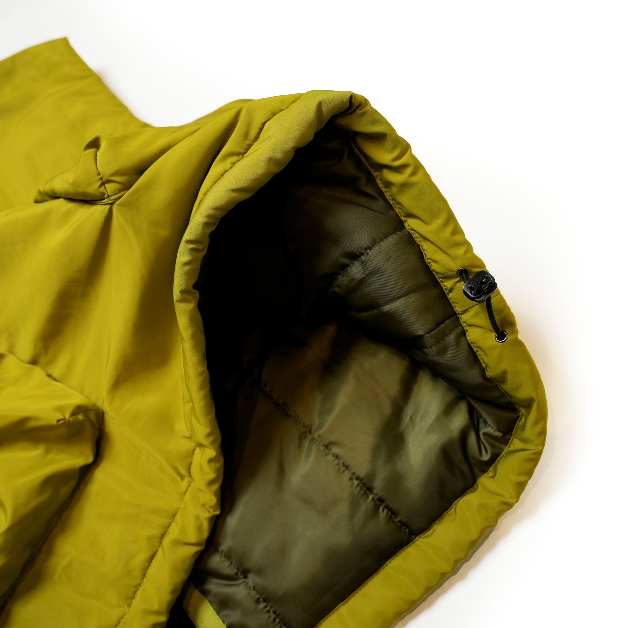 HYATT PUFF VEST – Lime | KELEN MEN