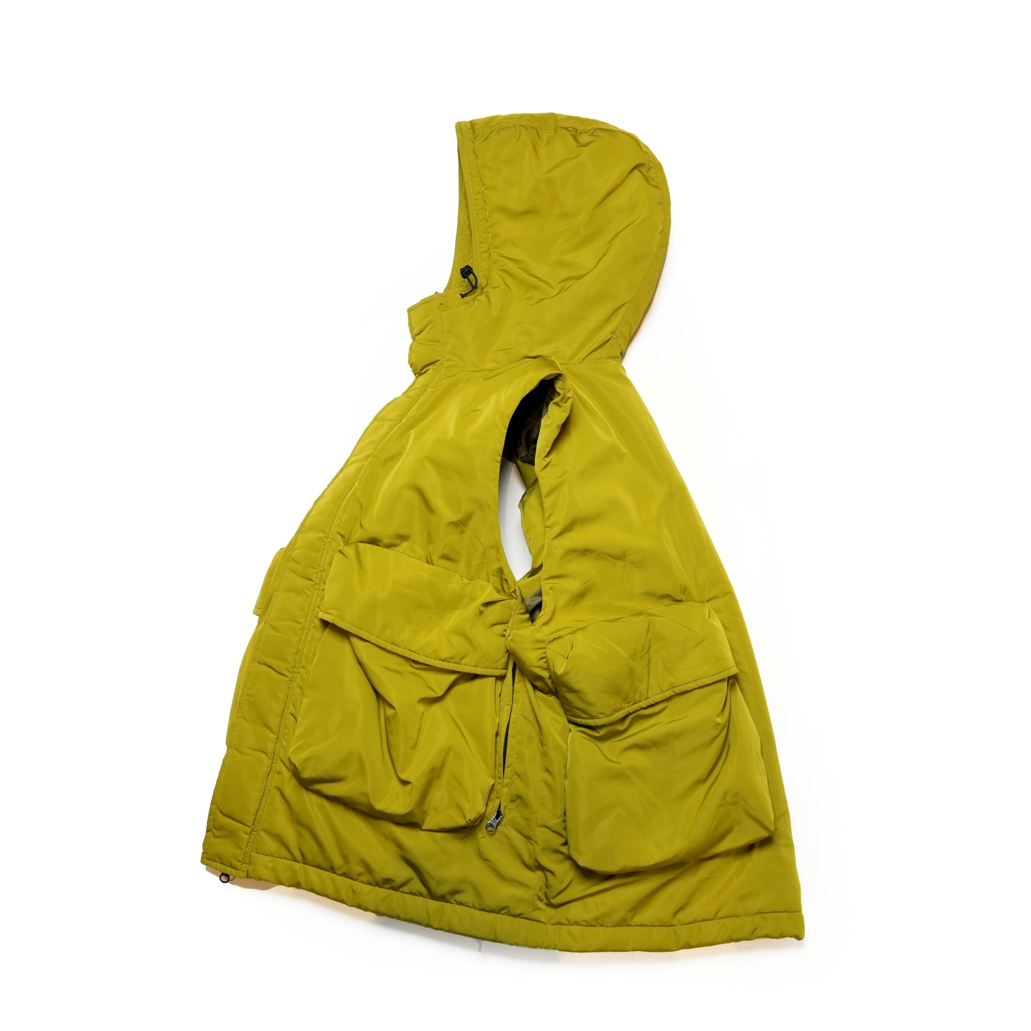 HYATT PUFF VEST – Lime | KELEN MEN