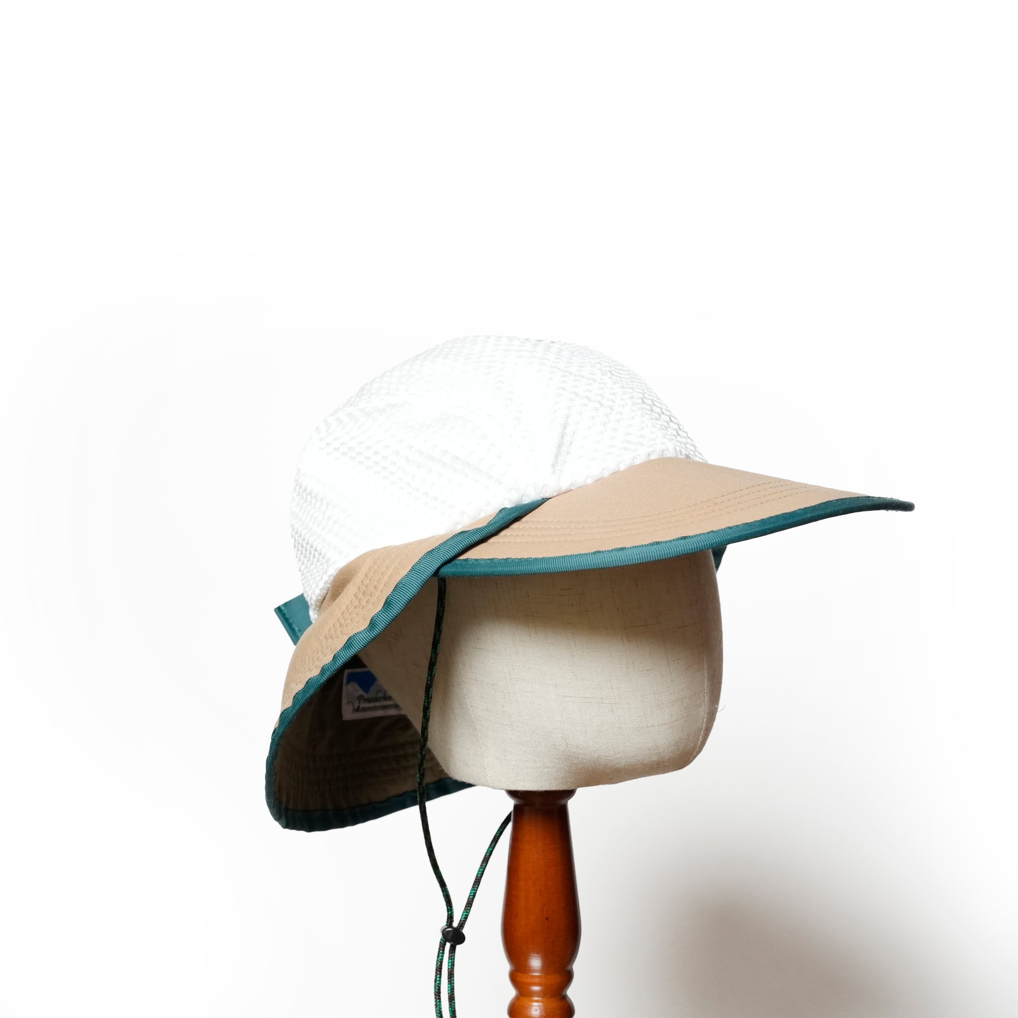 PH25SS-001_Beige | P.H. M. MESH TWOWAY HAT | Color:Beige【POWDERHORN MOUNTAINEERING_パウダーホーンマウンテニアリング】